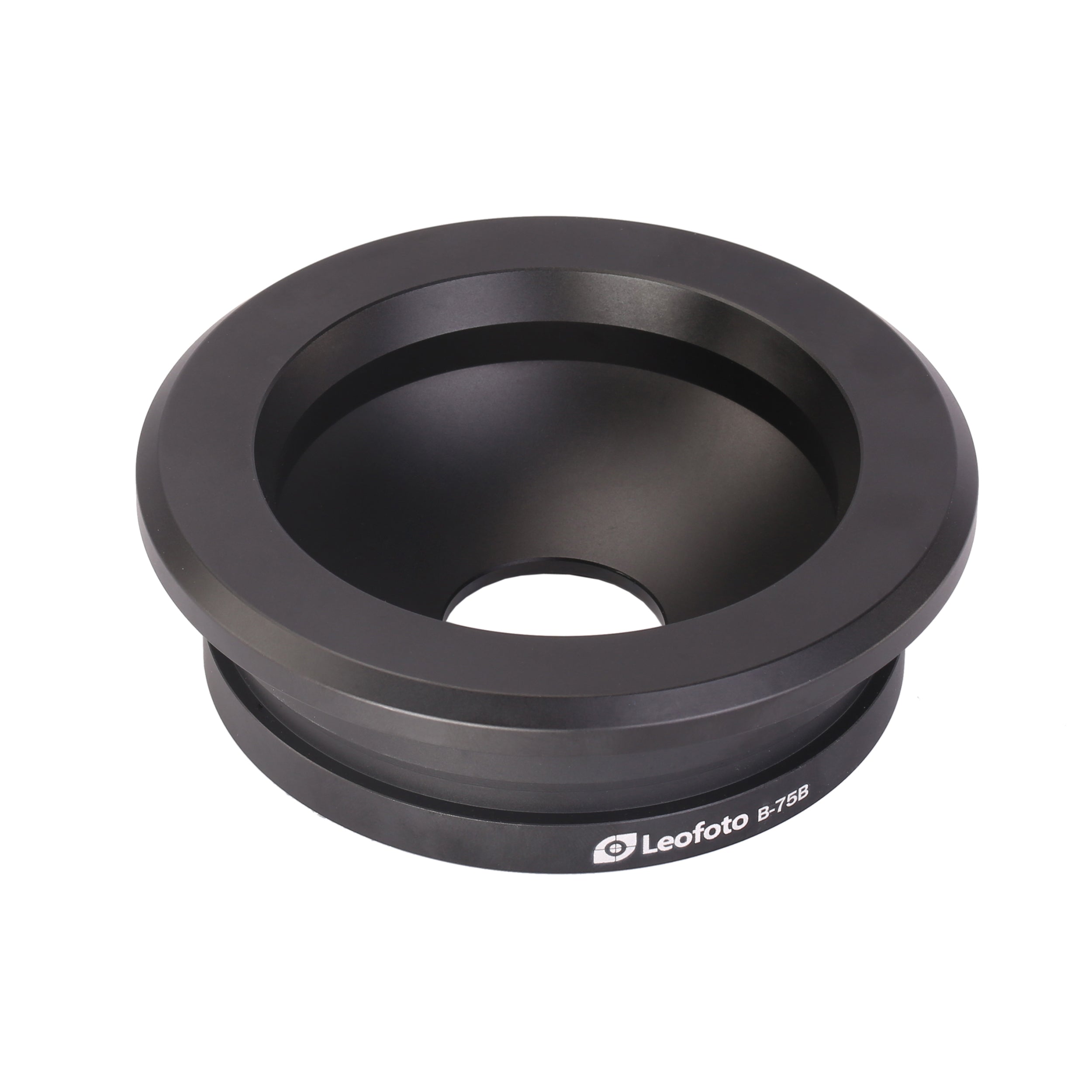Leofoto BA-75L 100mm to 75mm Half-Bowl Video Head Adapter