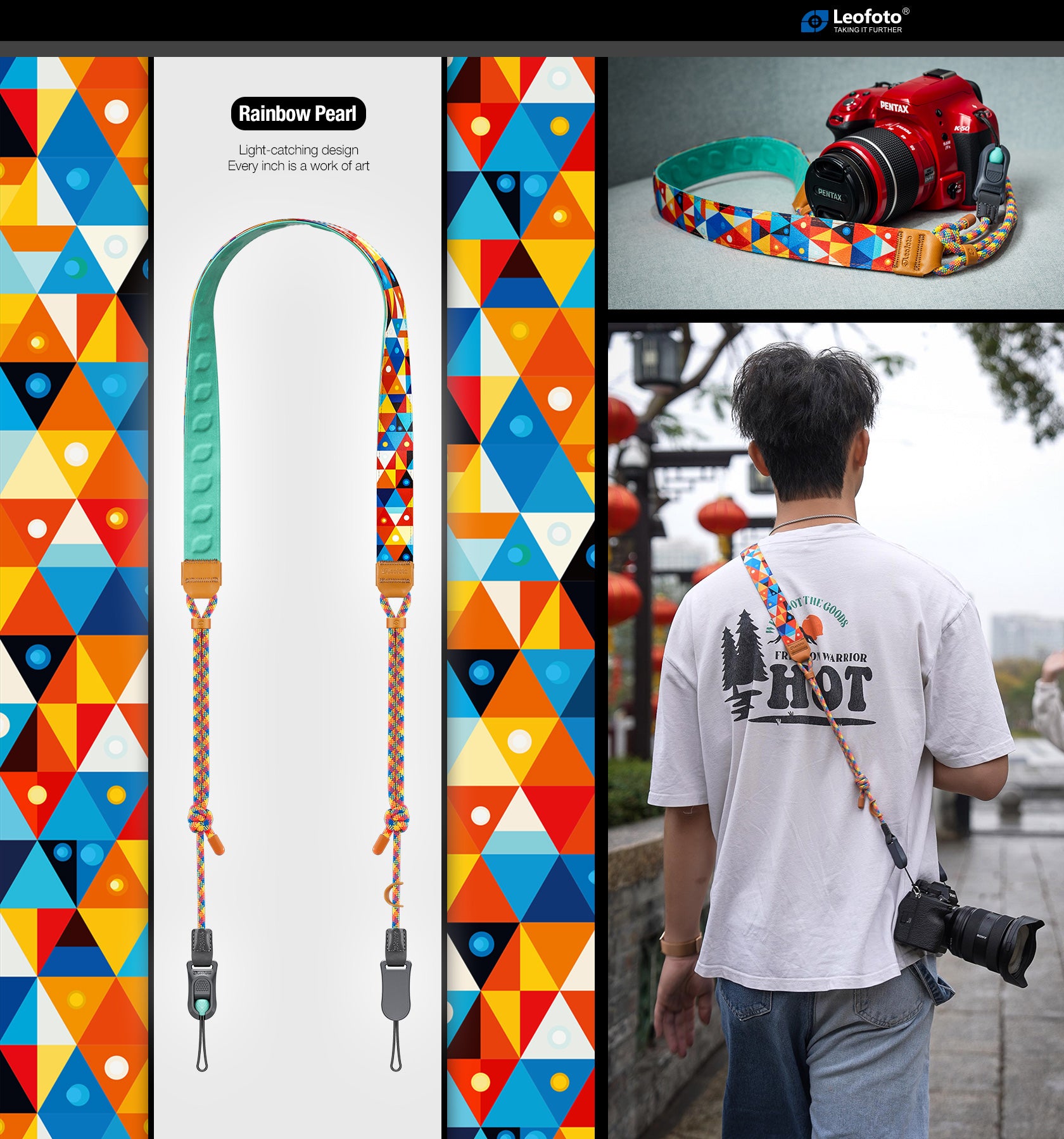 Leofoto L-CS-201 / 202 / 203 / 204 / 205 / 206 Classic Camera Straps