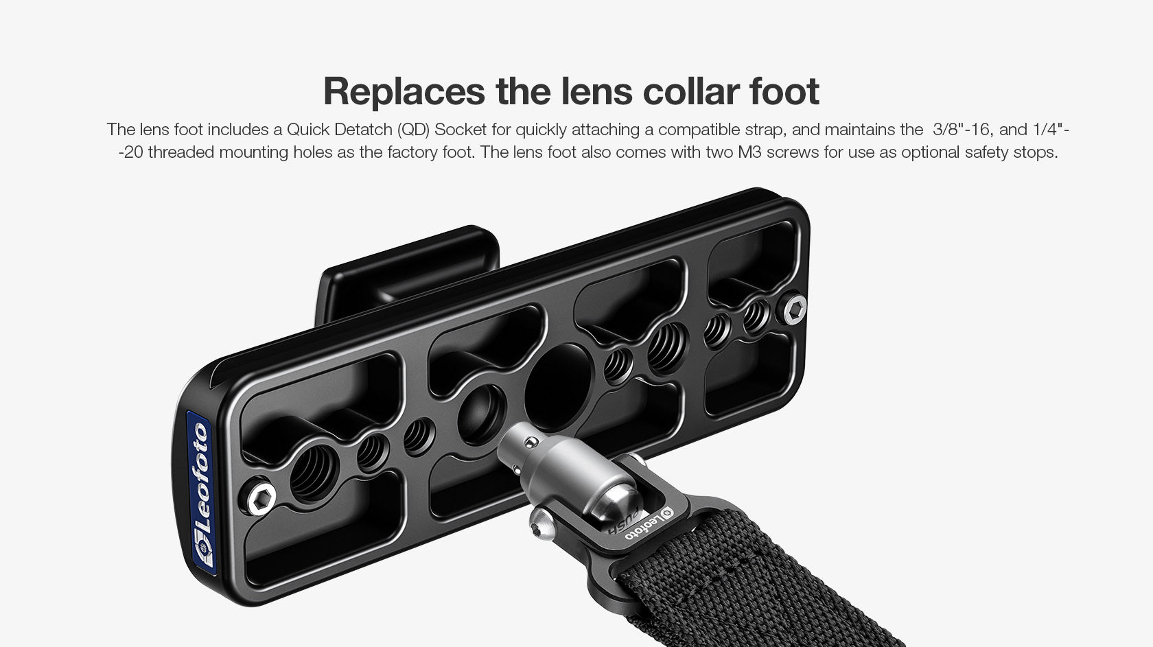 Leofoto CF-08 Replacement Foot for Canon RF800mm F11 IS STM