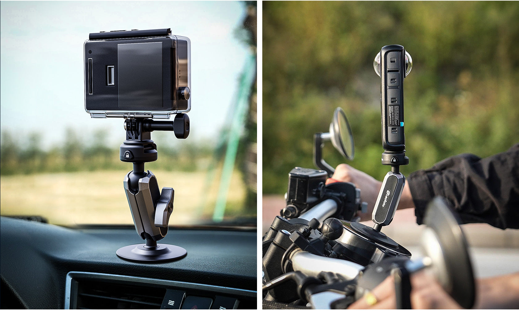 Leofoto LAC-03 Adhesive Sports Camera Mount