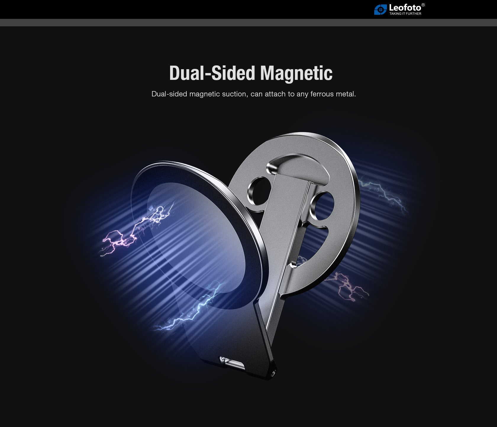 Leofoto PM-05 Dual-Sided Magnetic Foldable Phone Stand