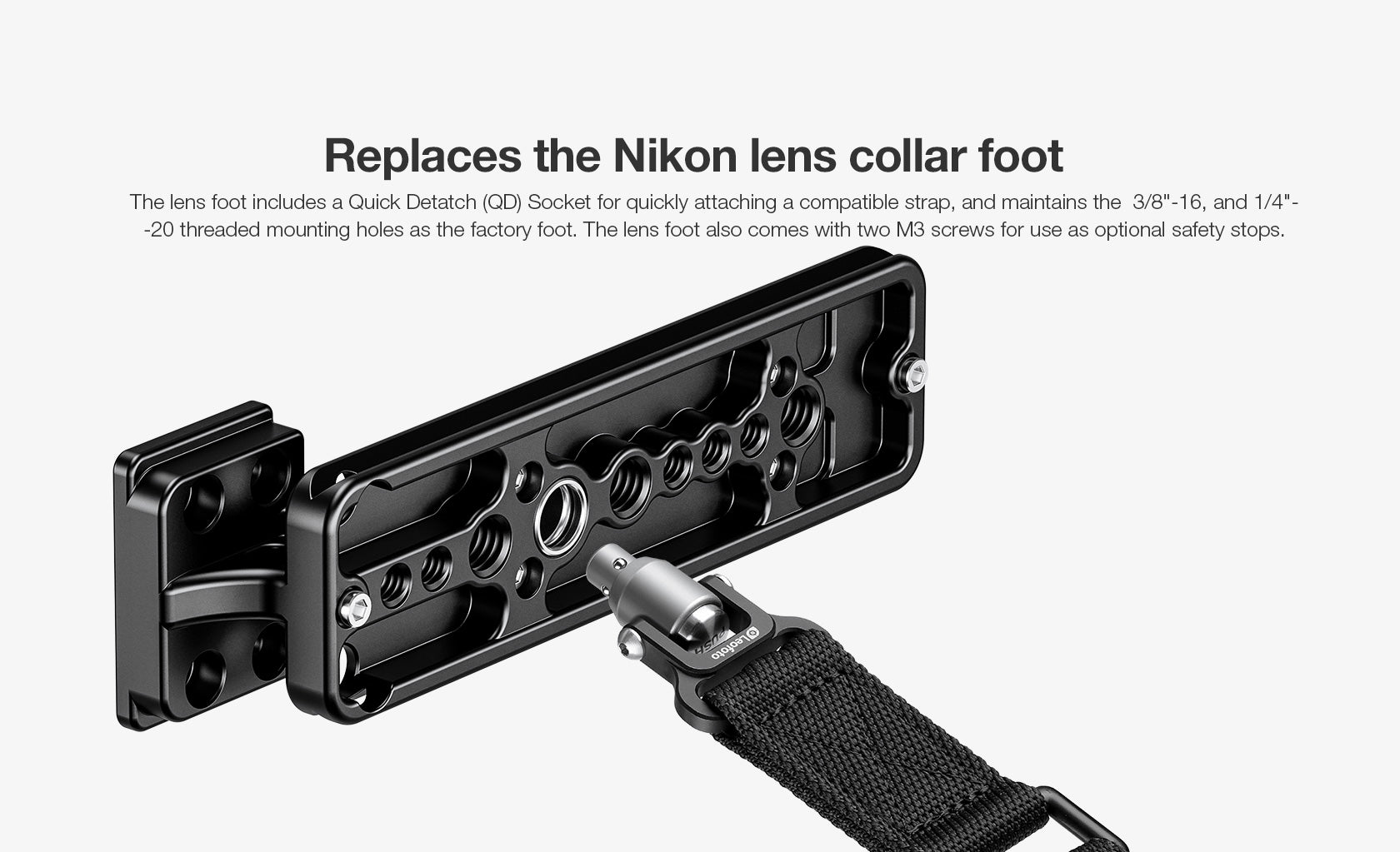 Leofoto SGF-03 Replacement Lens Foot for Sigma 300-600mm f/4 DG OS Sports Lens