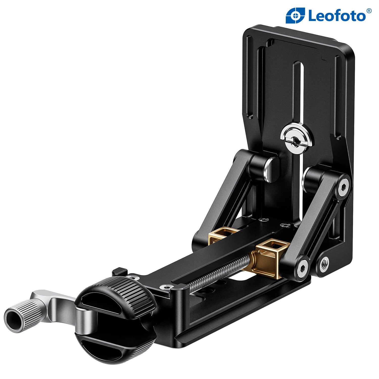 Leofoto BVL-02 Hand-Crank Precision Tilt Adapter | Arca Compatible