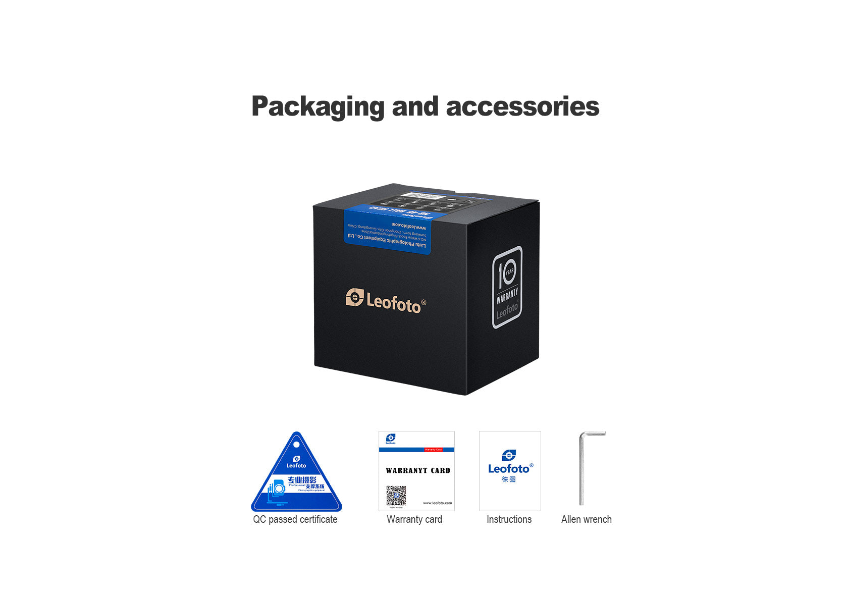 Leofoto G4PROM Four Way Geared Head with GR-3 Extended Knob Geared Panning Adapter | Arca Compatible