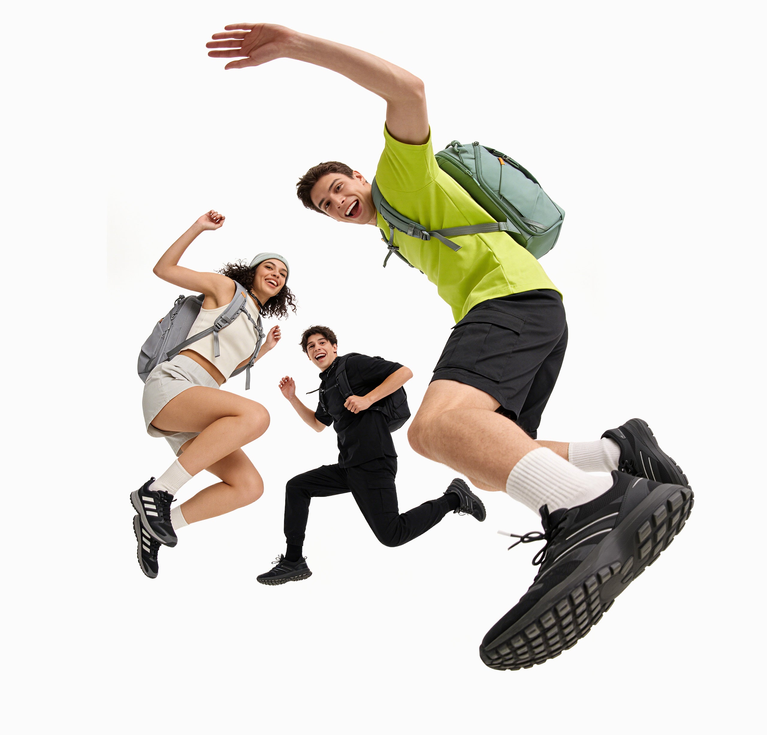 Leofoto Daily Lite Series Camera Backpack (Green / Gray / Midnight Blue)