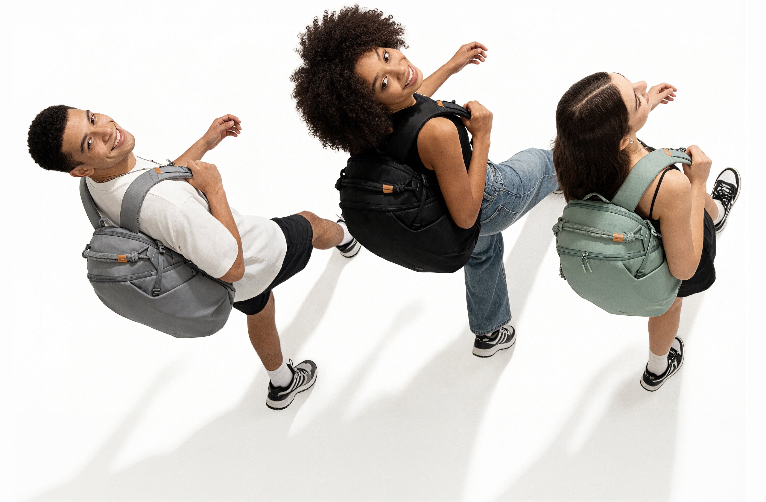 Leofoto Daily Lite Series Camera Backpack (Green / Gray / Midnight Blue)