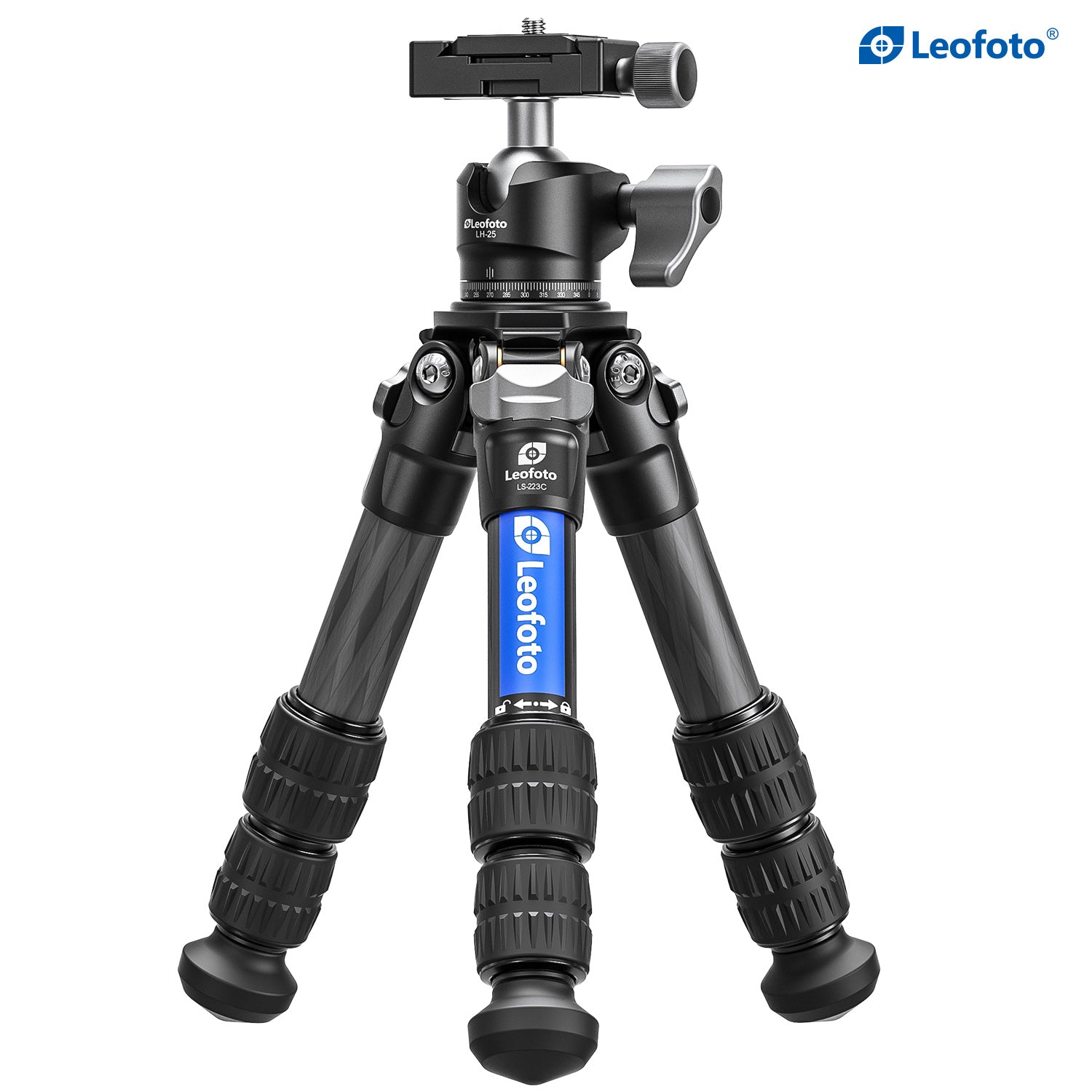イツルギ SL3-2 Leofoto LS-223C Tripod + LH-25 Ball Head Mini Professional Light Weigh