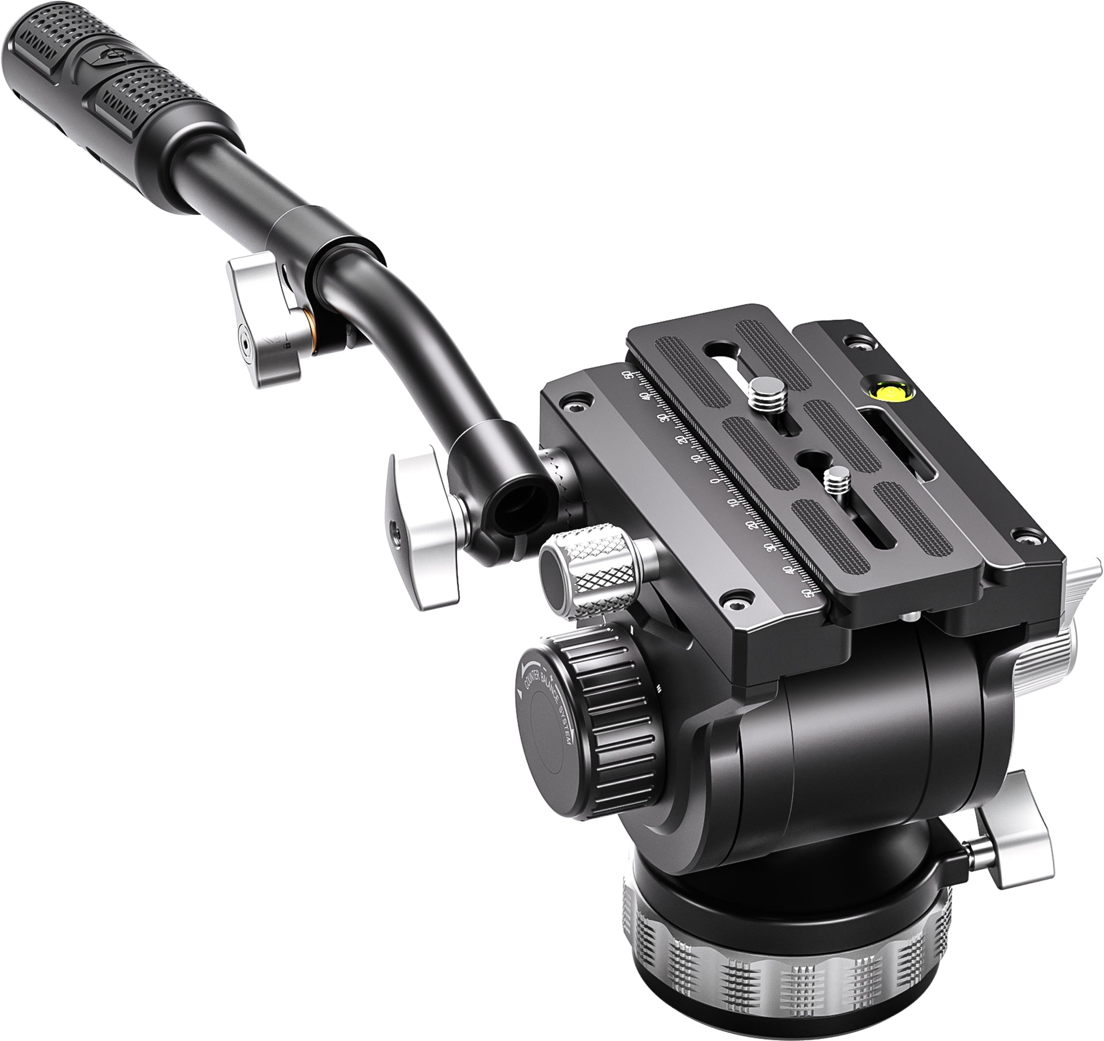 Leofoto BV-20K (Knob Clamp) Pro Fluid Video Head - Arca Standard