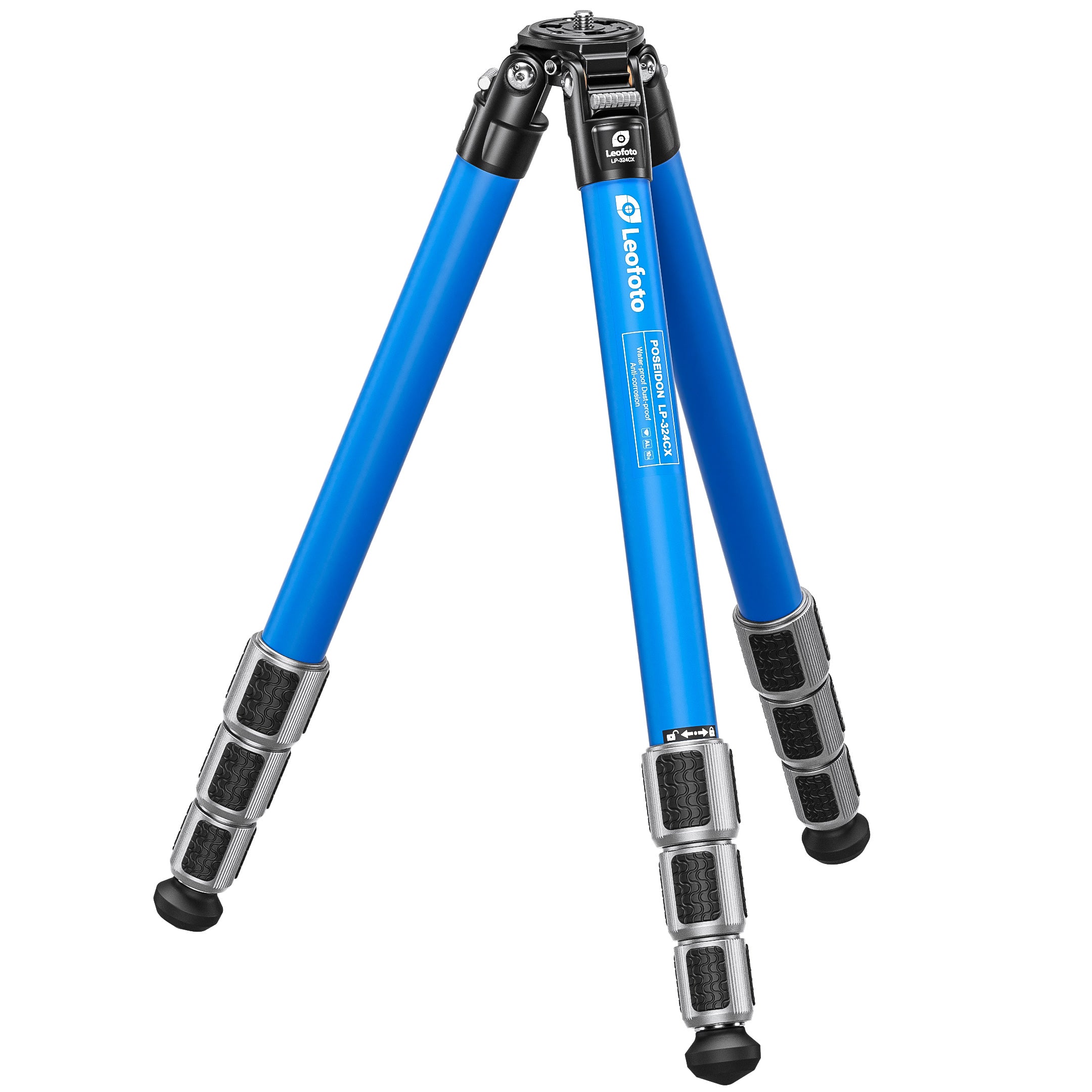 Leofoto LP-324C X Version Poseidon Ocean Tripod | Water,  Corrosion-Resistant with Titanium Foot Spike