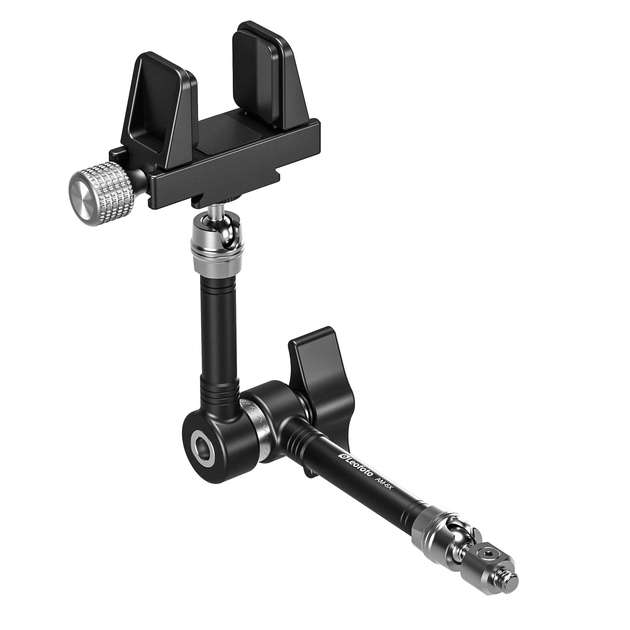 Leofoto AM-6X Magic Arm + GMC-02 Clamp Set for Kestrel Weather Meter/Phone