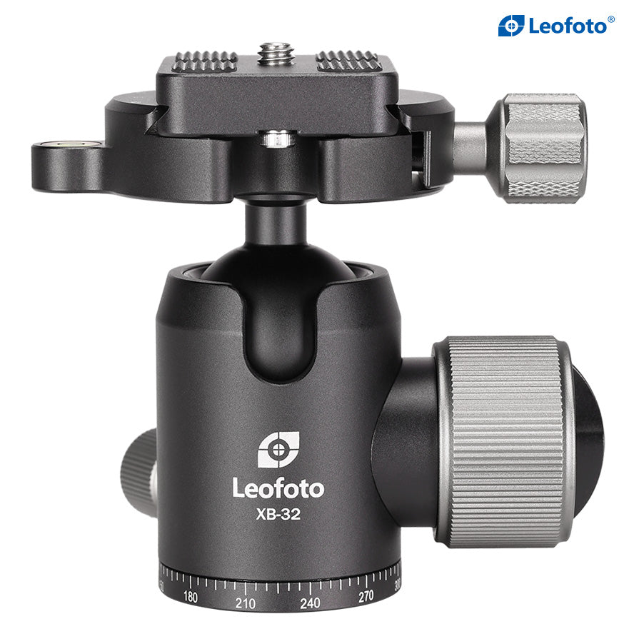 Leofoto XB-32 Ball Head With BPL-50 Quick Release Plate | Arca Compatible