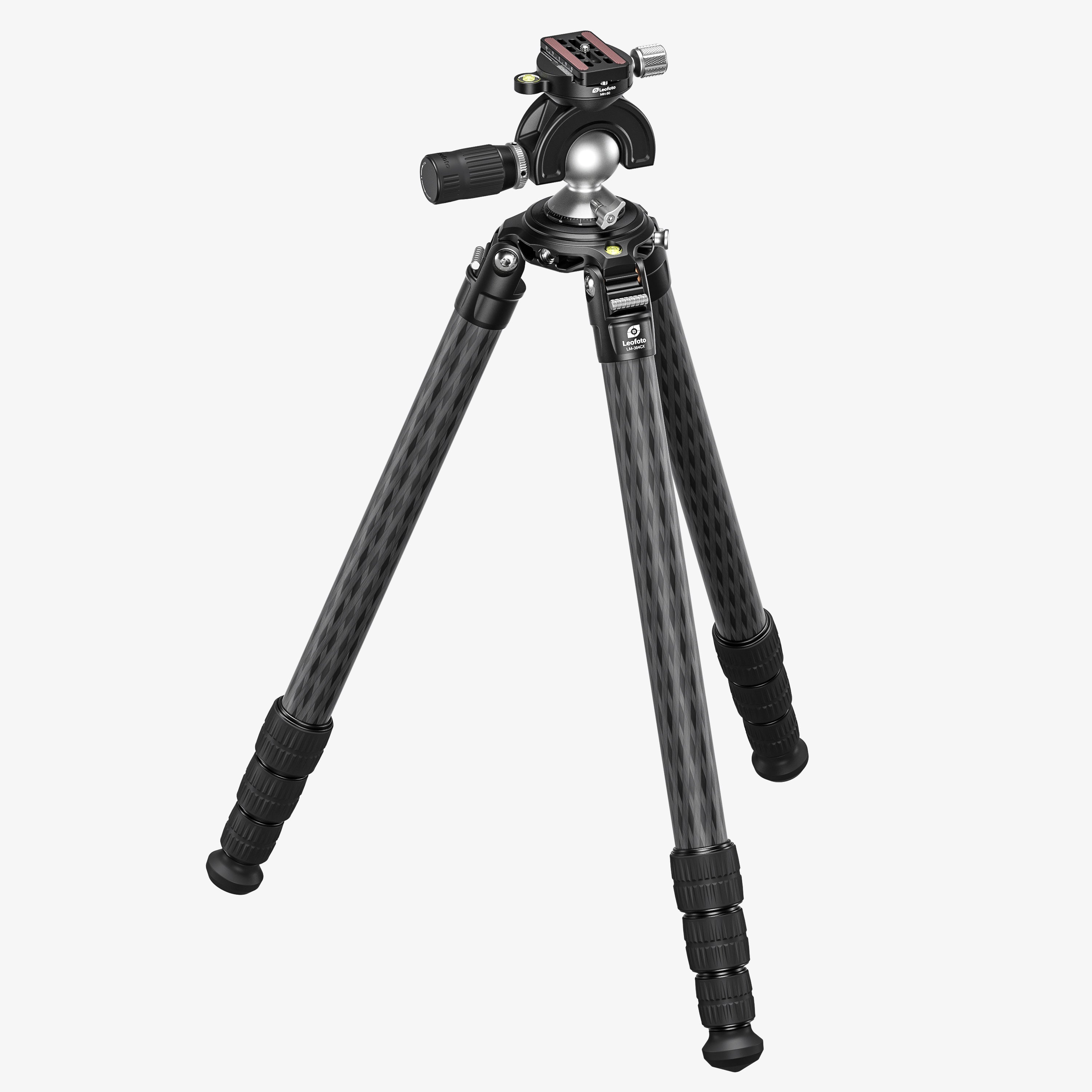 Leofoto LM-364C X Version Tripod with 75mm Bowl+Platform | With Full Dynamic Ball Head /w Handlebar Control Set