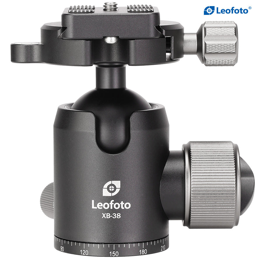 Leofoto XB-38 Ball Head With BPL-50 Quick Release Plate | Arca Compatible