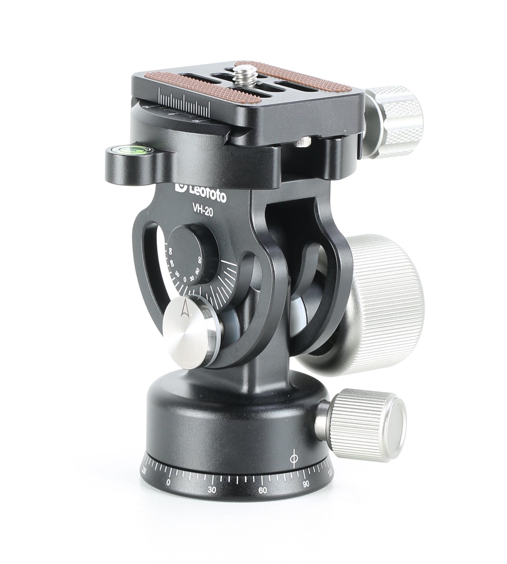 Leofoto VH-20S 2-Way Monopod Head | Arca Compatible