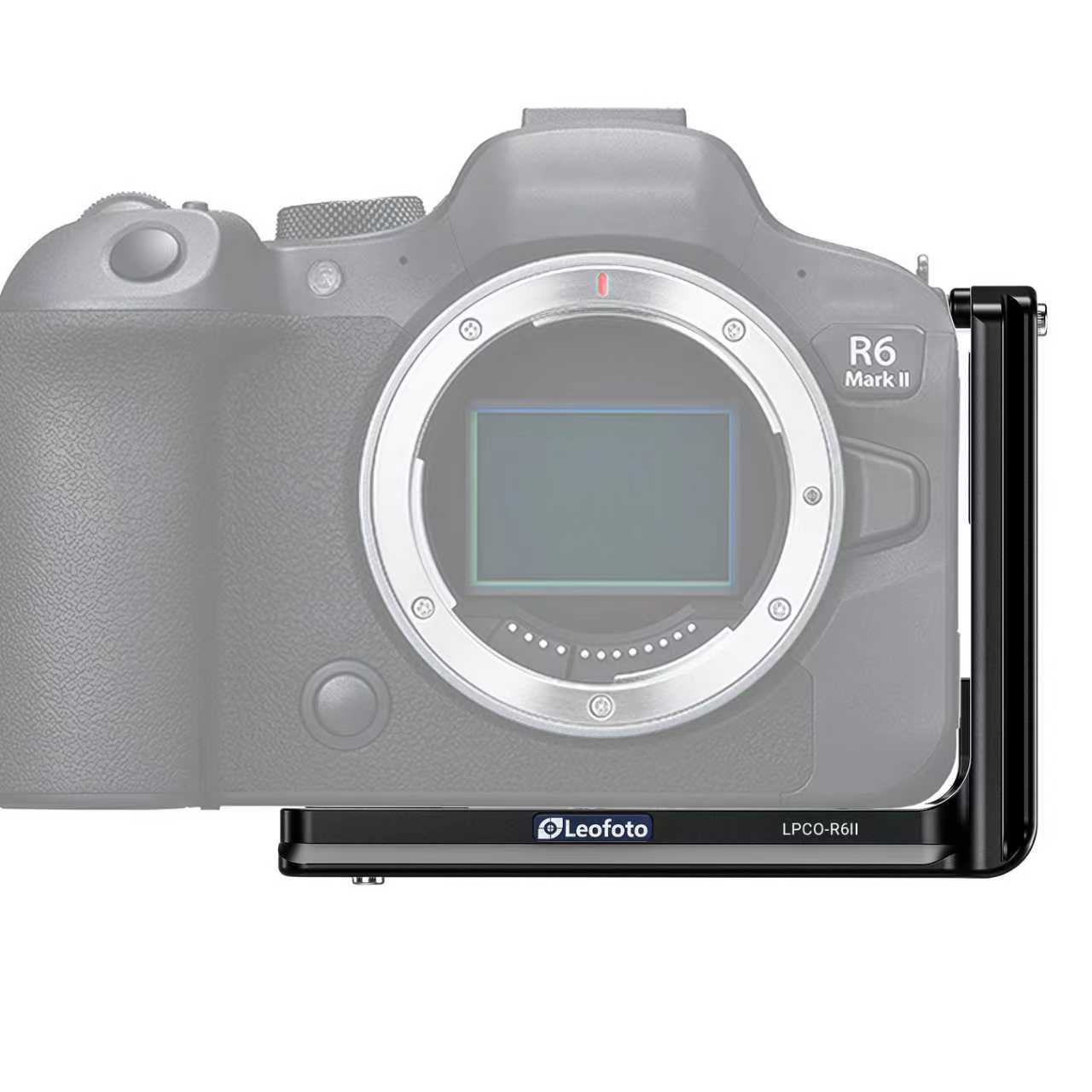 Leofoto LPCO-R6II L Plate for Canon R5 / R5 Mark II / R6 / R6 Mark II / R6 Mark III | Arca Compatible