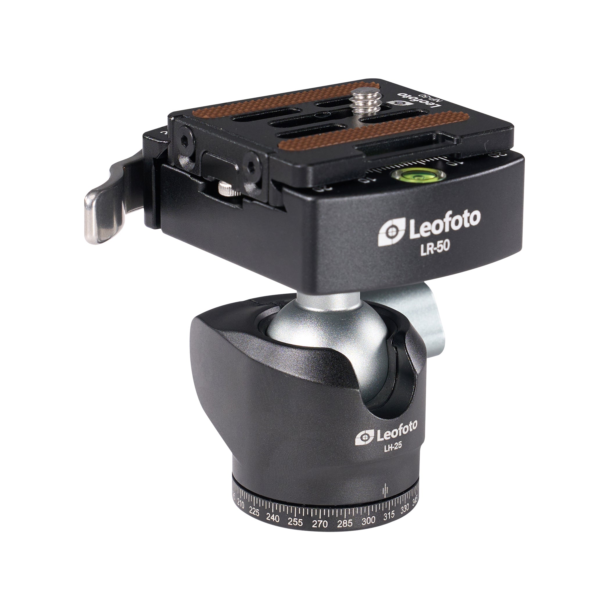 Leofoto LH-25LR Mini Ball Head with LR-50 Lever-Release Clamp | Arca Compatible