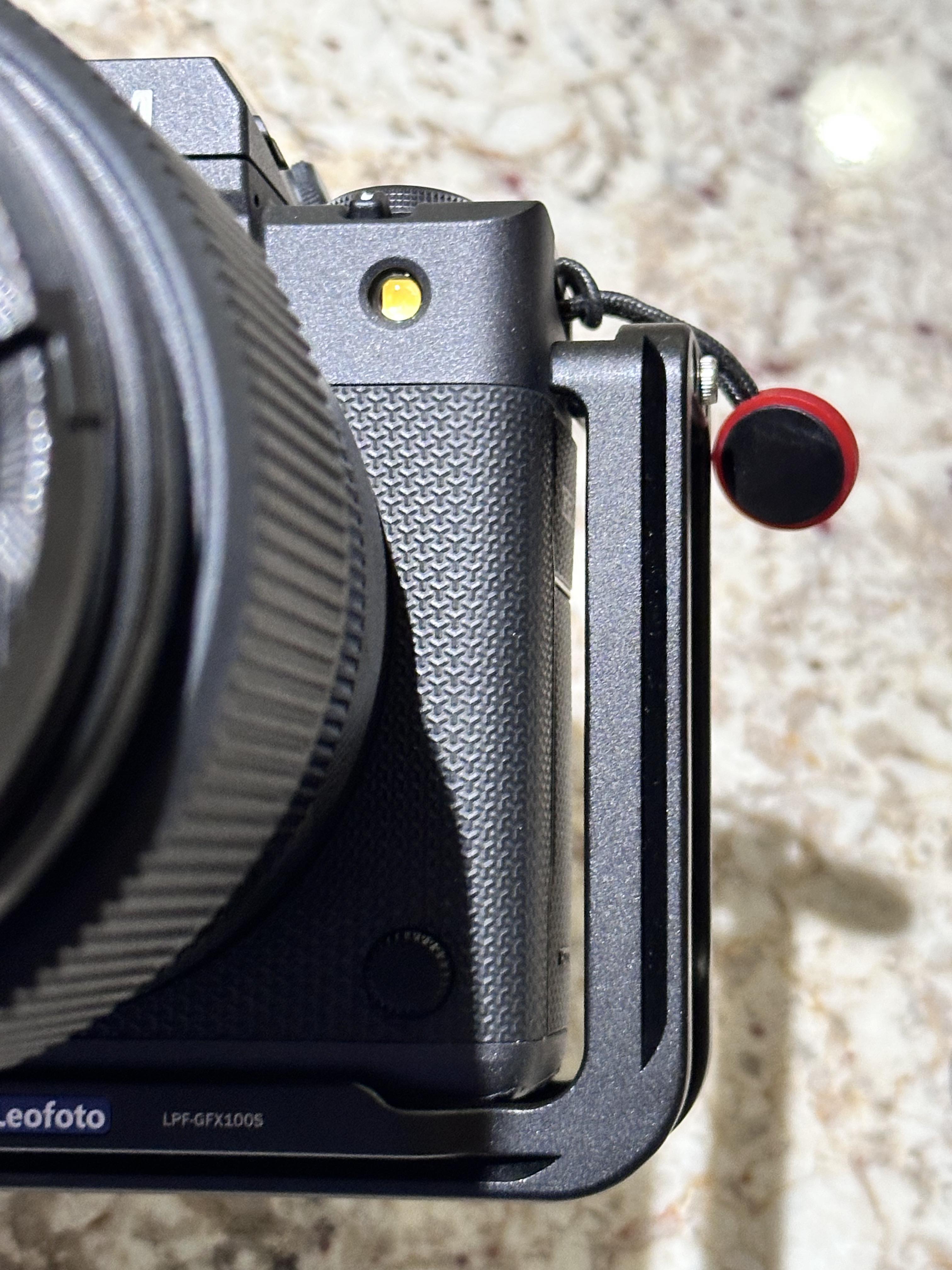 Leofoto LPF-GFX-100S L Plate for Fujifilm GFX100S / GFX50SII / GFX100II / GFX100SII | Arca Compatible