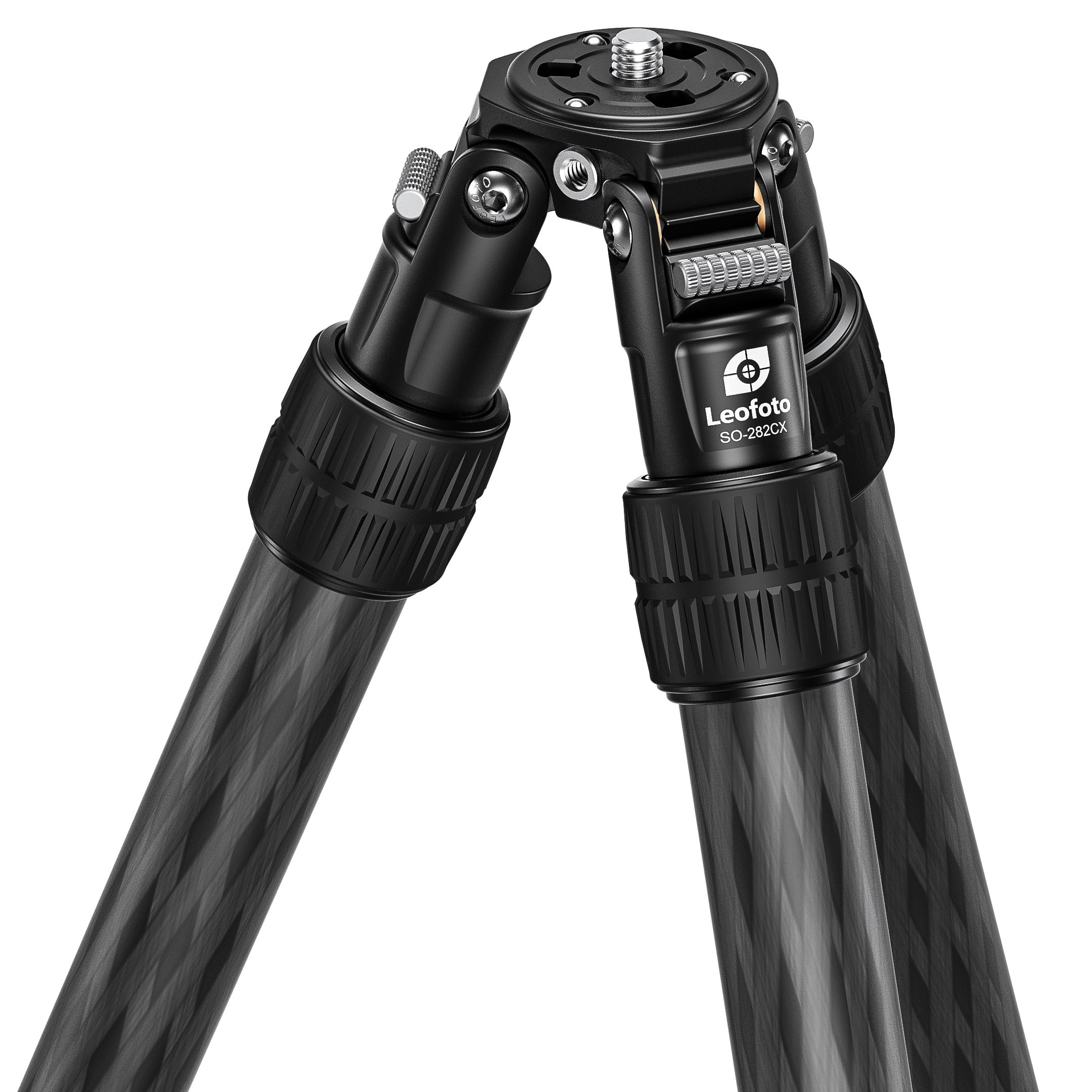 Leofoto SO-282CX Inverted Outdoors Series Carbon Fiber Tripod with FIXED Apex/Platform