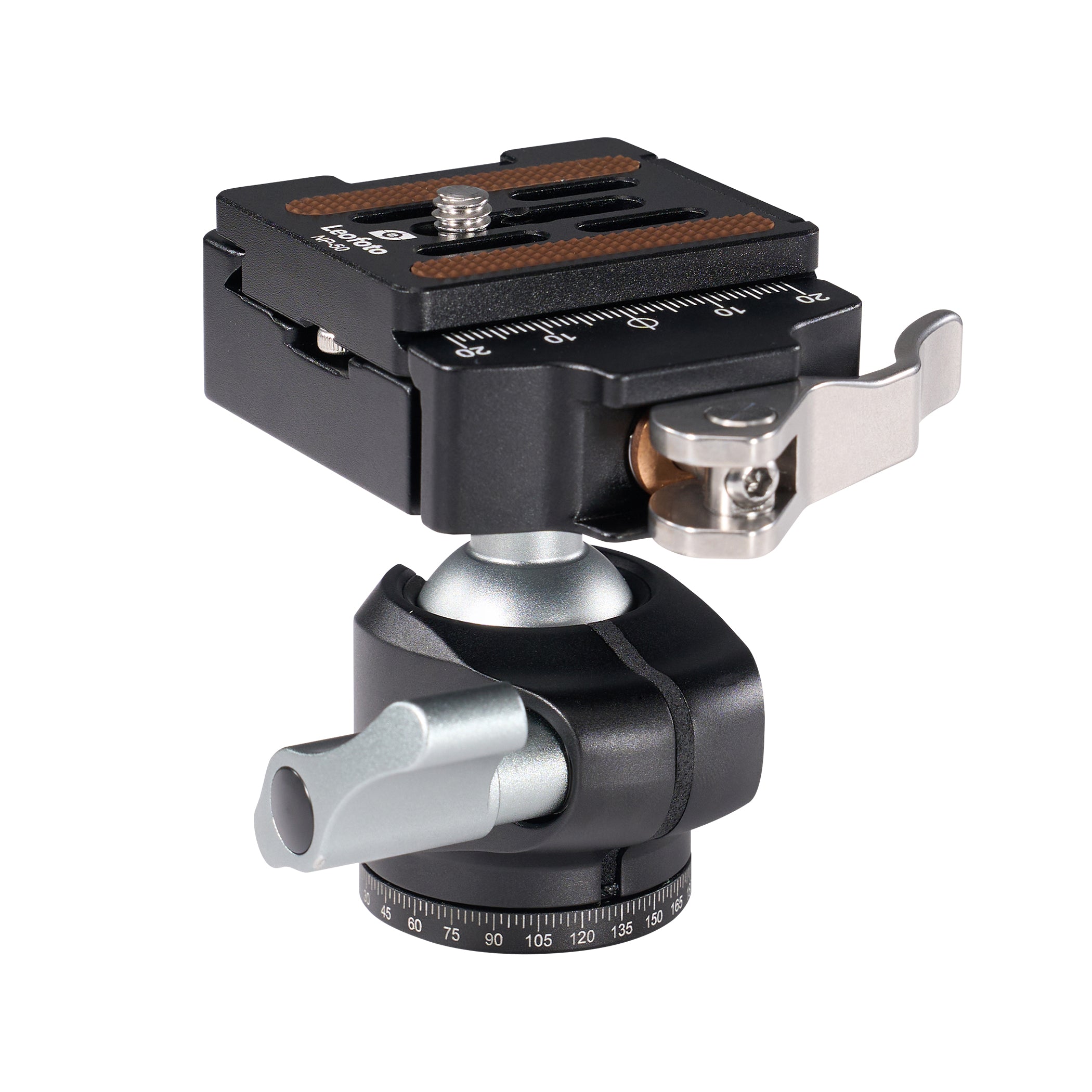 Leofoto LH-25LR Mini Ball Head with LR-50 Lever-Release Clamp | Arca Compatible