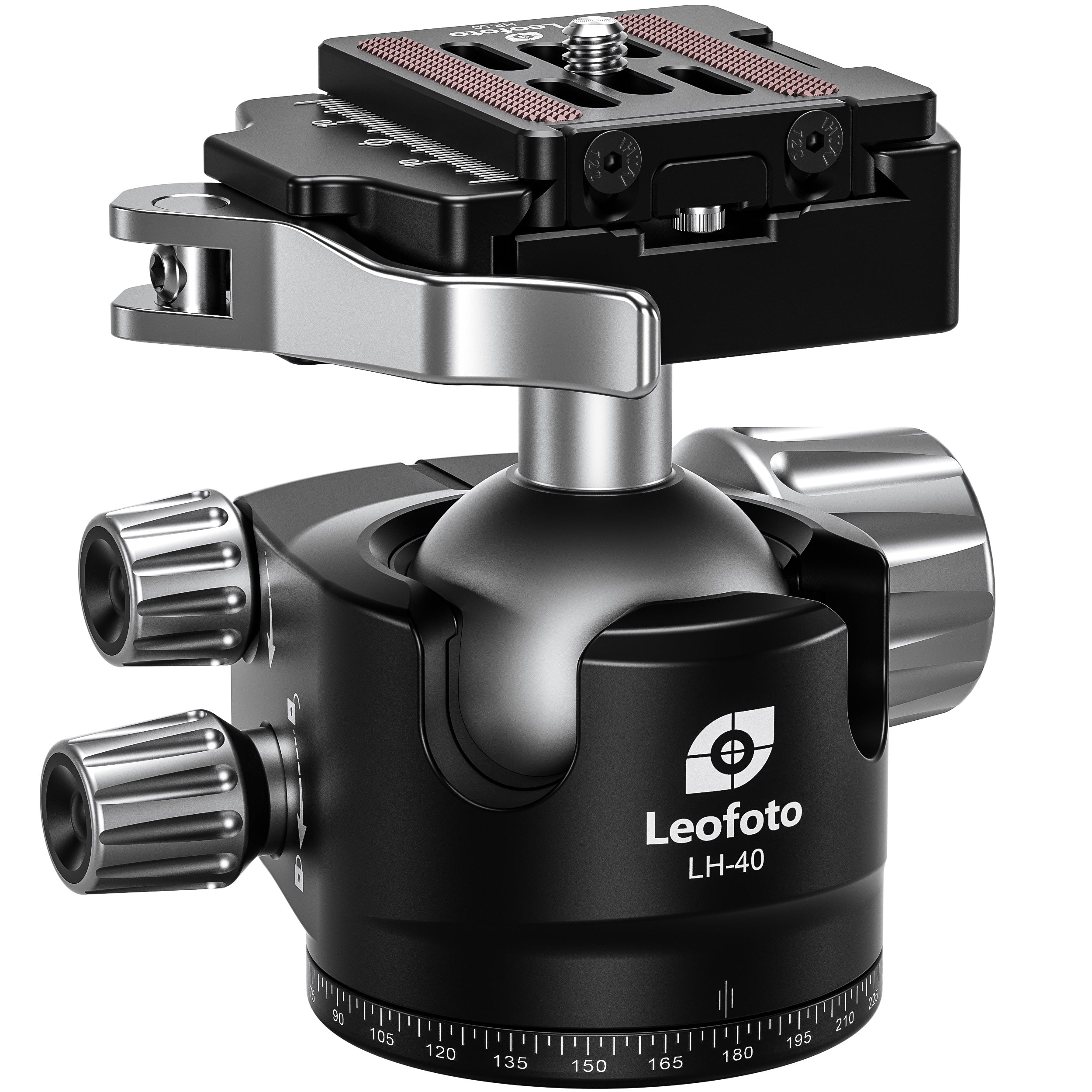 “Open Box" Leofoto LH-40LR Ball Head with LR-50 Lever Release Clamp | New, no bag
