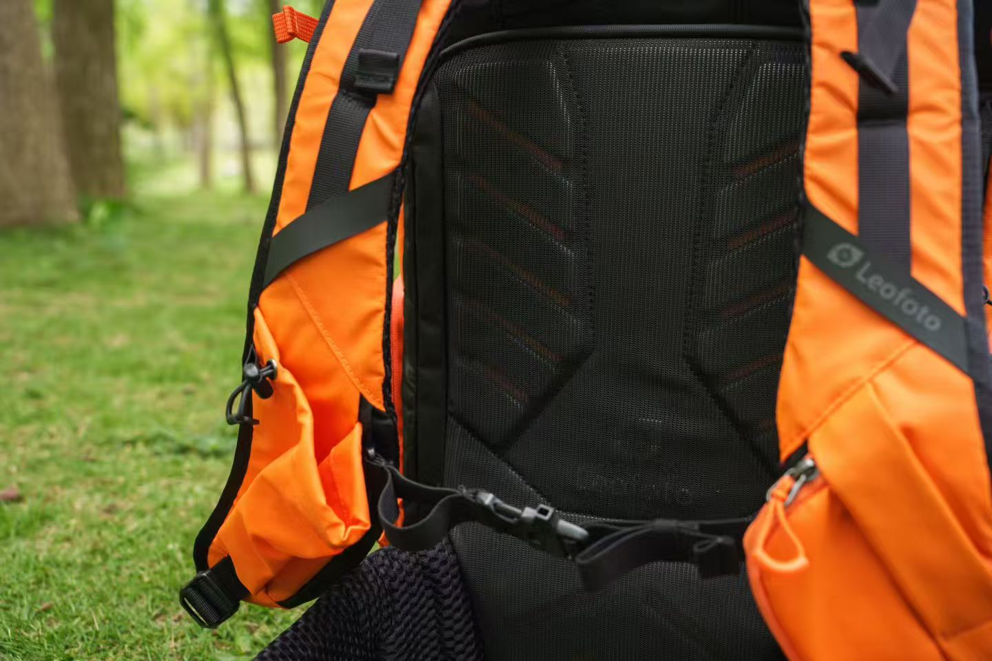 Leofoto 35L All-in-One Travel & Outdoor Camera Backpack (Black / Yellow / Green)