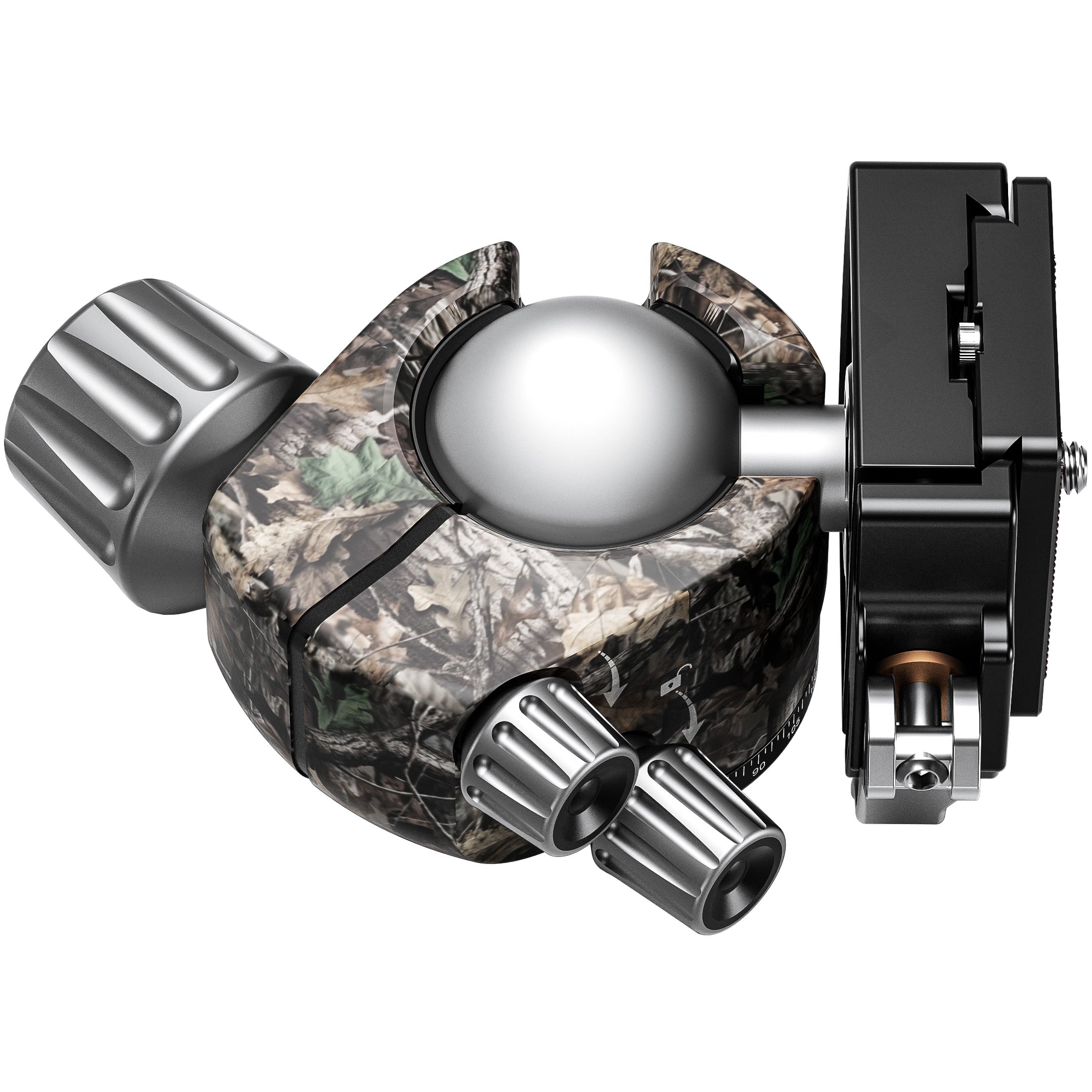 Leofoto LS-365C Camo Professional Light Weight Carbon Fiber Tripod and Head Kit