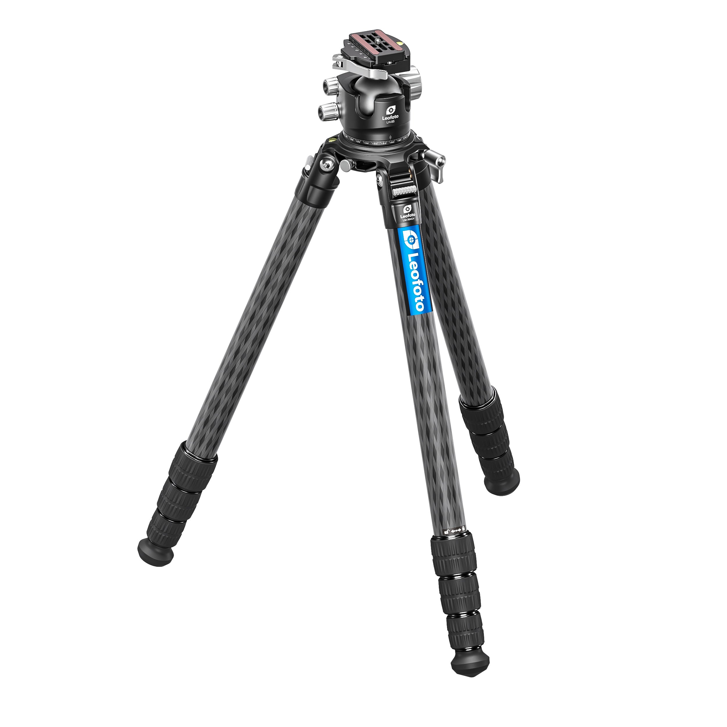 Leofoto LM-364C X Version Tripod with 75mm Bowl+Platform | With LH Ballhead Set | Arca