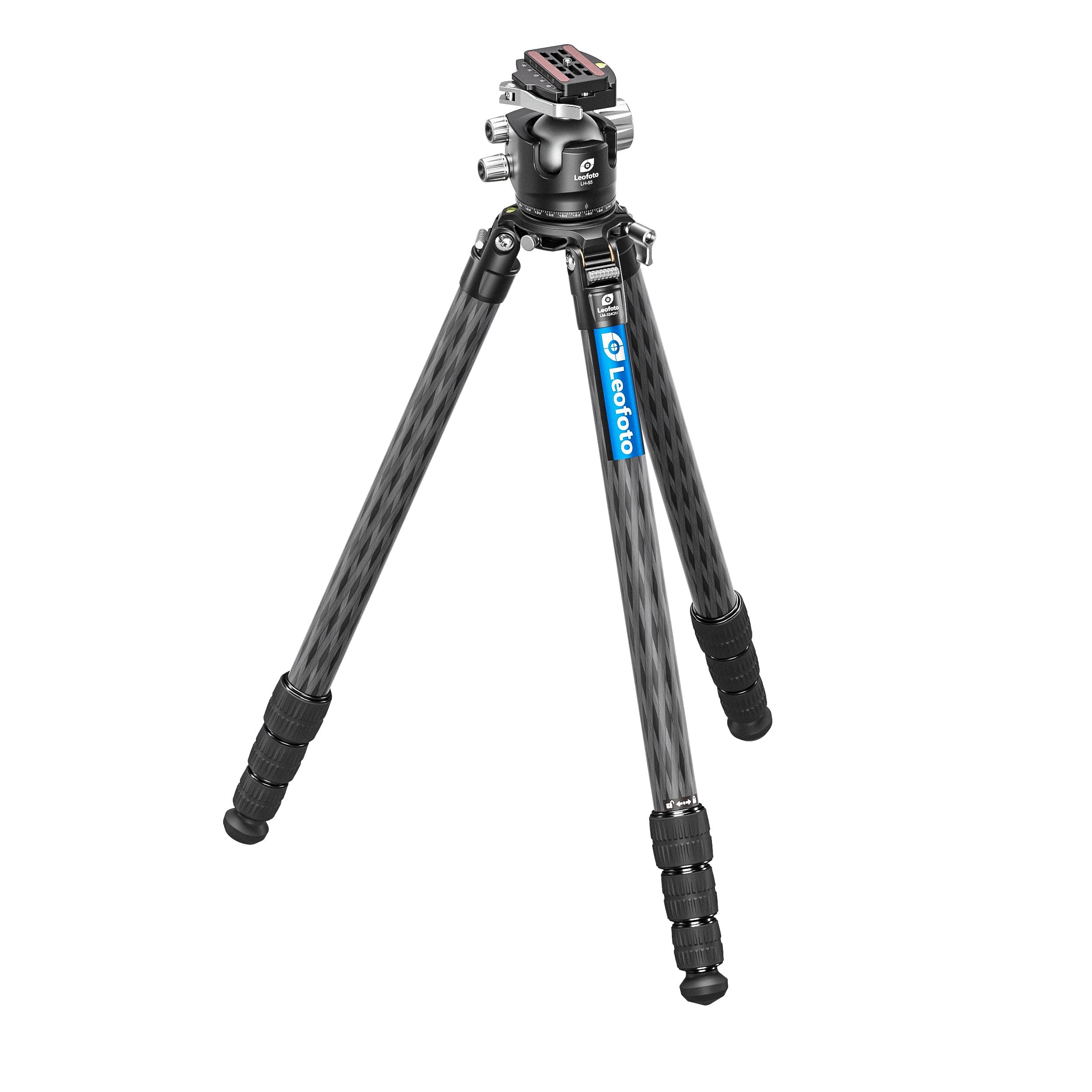 Leofoto LM-324CL X Version Tripod with 75mm Bowl+Platform | With LH Ballhead Set | Arca