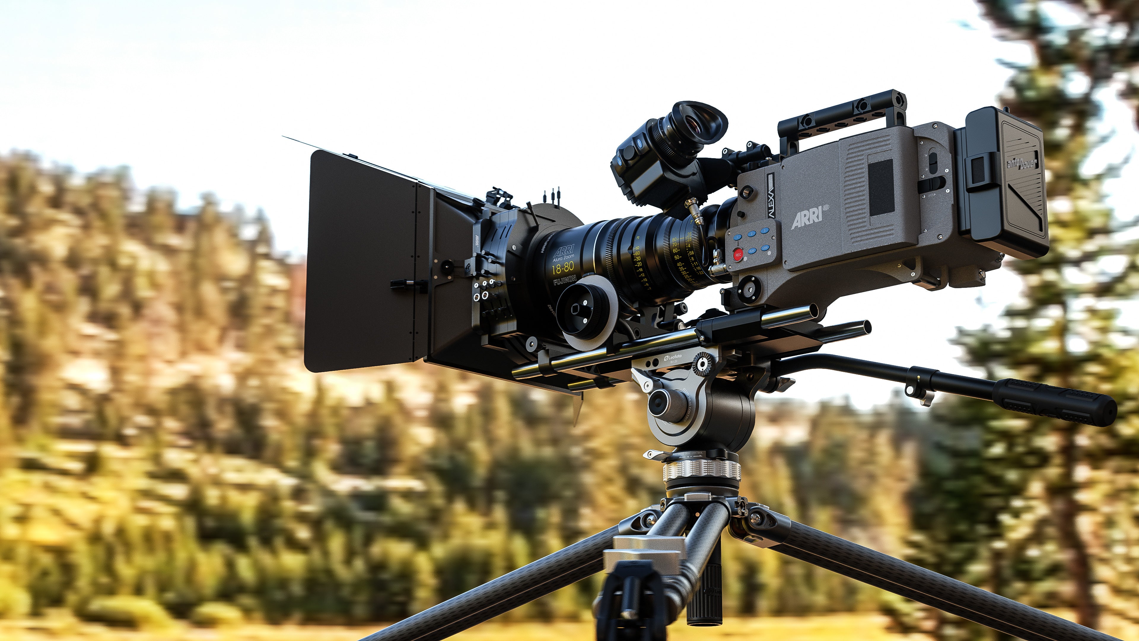 Leofoto BV-20K (Knob Clamp) Pro Fluid Video Head - Arca Standard