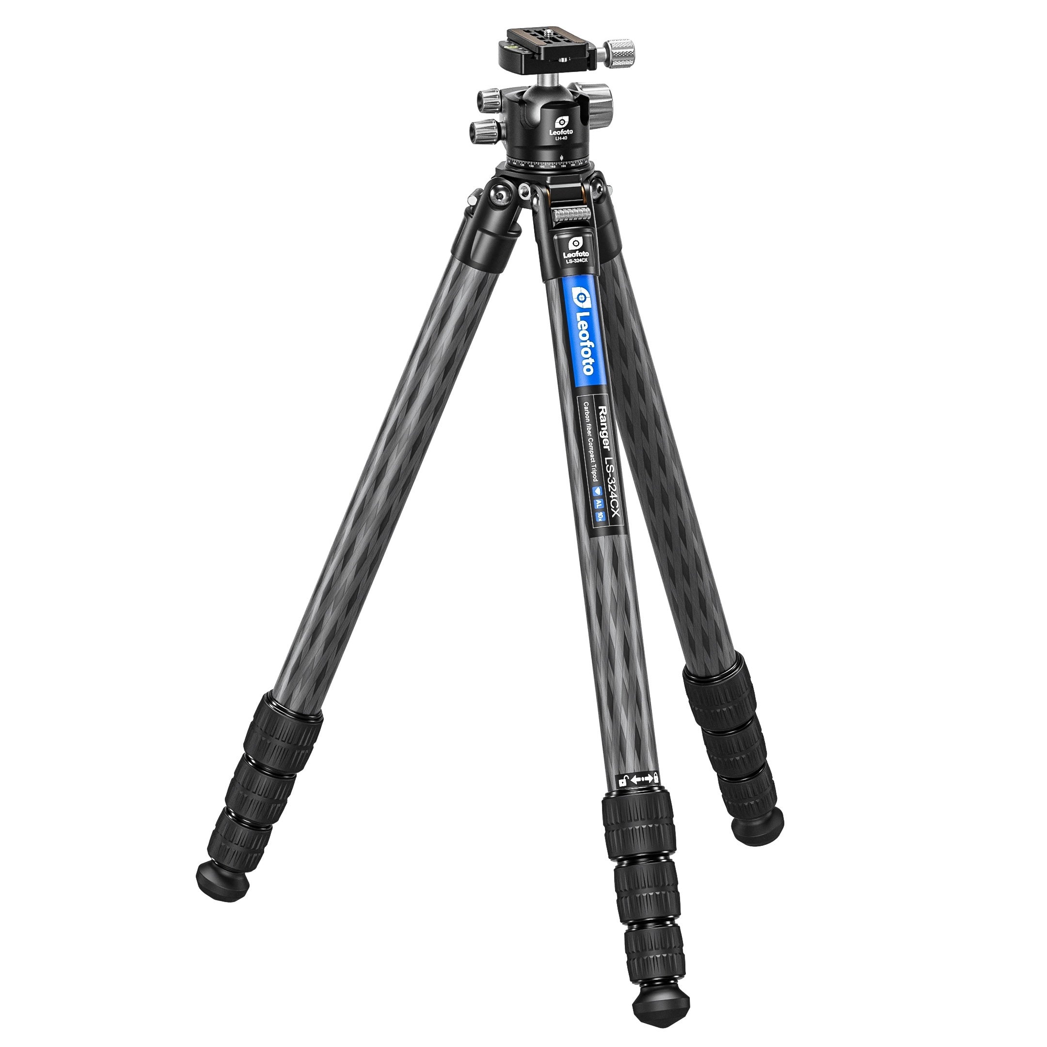 Leofoto LS-324C X Version Ranger Series Tripod + Ballhead Set
