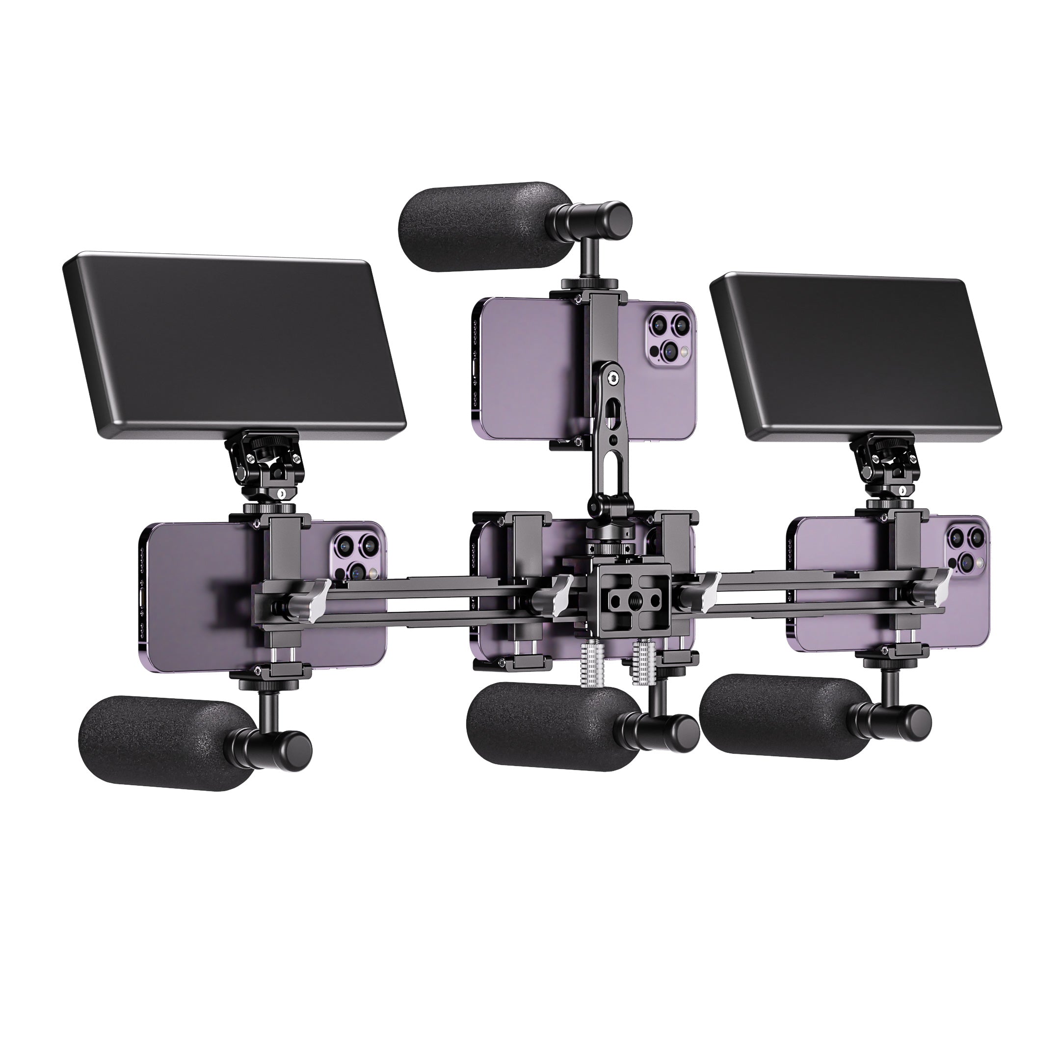 Leofoto VC-3 Mobile Phone Video Streaming Kit for up to 5 Mobile Devices