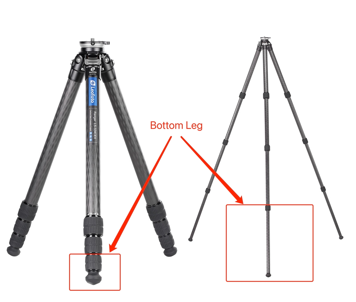 Leofoto LS CEX Leveling Series Tripod Bottom Leg