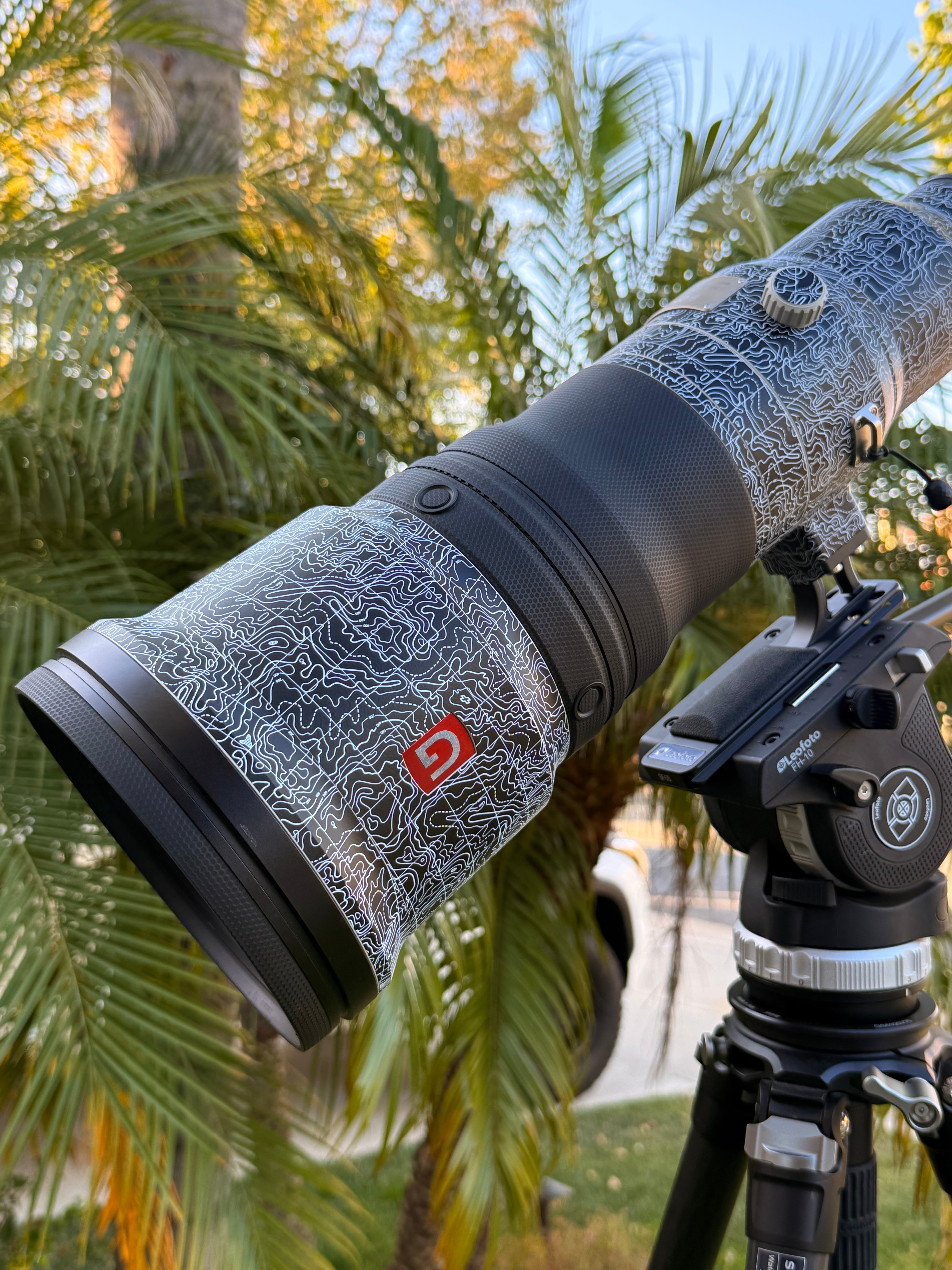 Leofoto SF-05 Upgraded Lens Foot Replacement for Sony FE 400mm f/2.8 GM & 600mm f/4 GM | Enhanced Silicone Grip