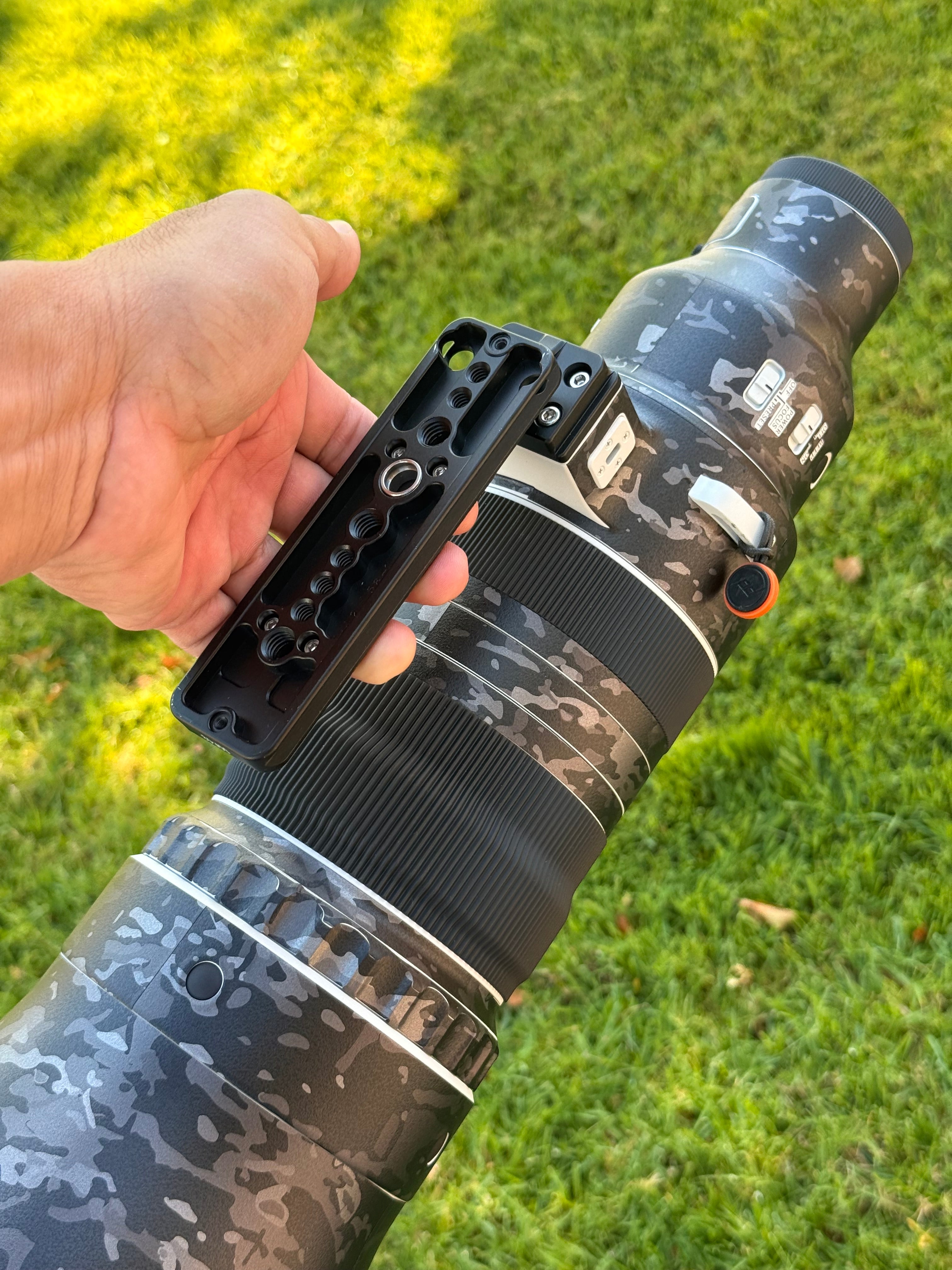 Leofoto SF-05 Upgraded Lens Foot Replacement for Sony FE 400mm f/2.8 GM & 600mm f/4 GM | Enhanced Silicone Grip