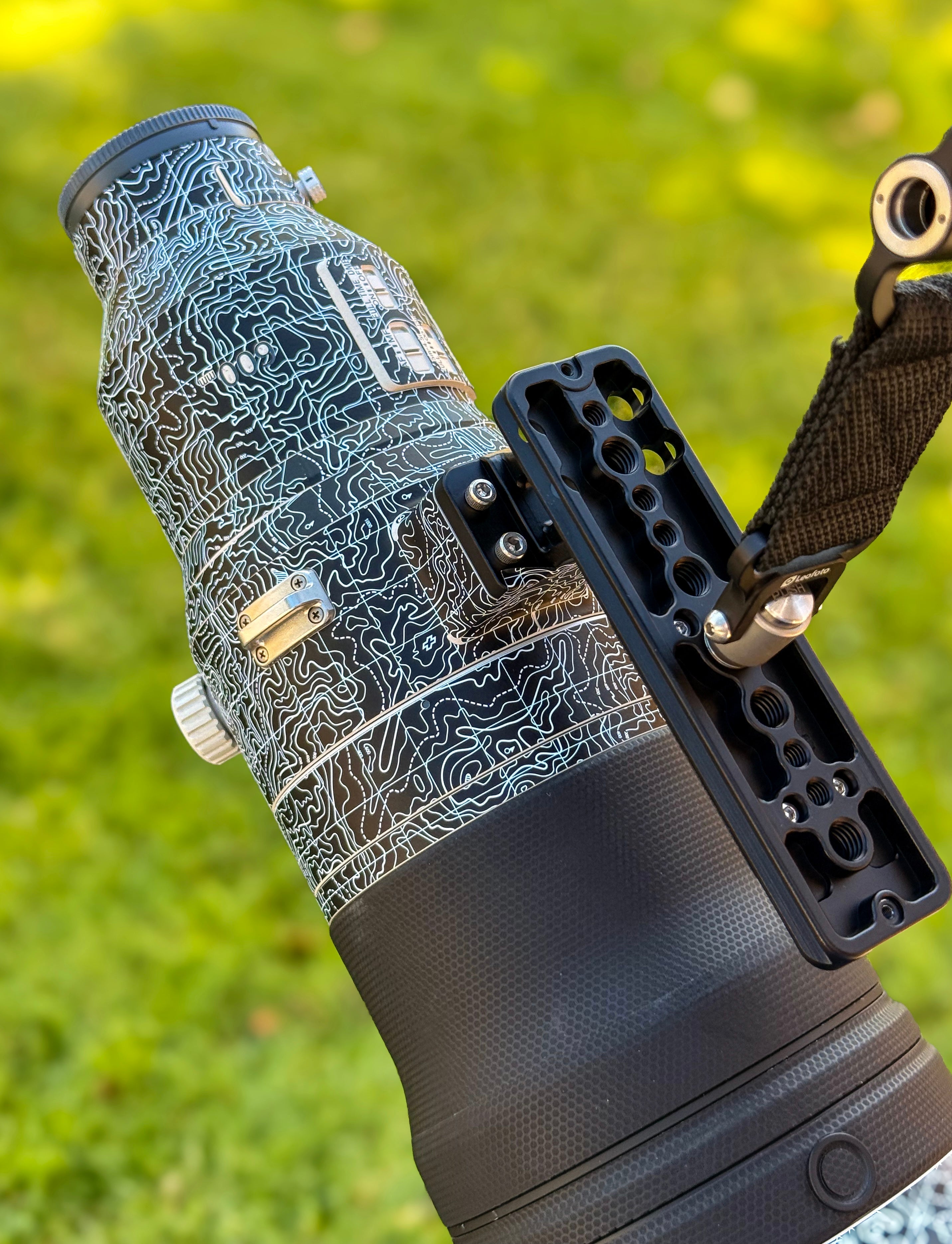 Leofoto SF-05 Upgraded Lens Foot Replacement for Sony FE 400mm f/2.8 GM & 600mm f/4 GM | Enhanced Silicone Grip