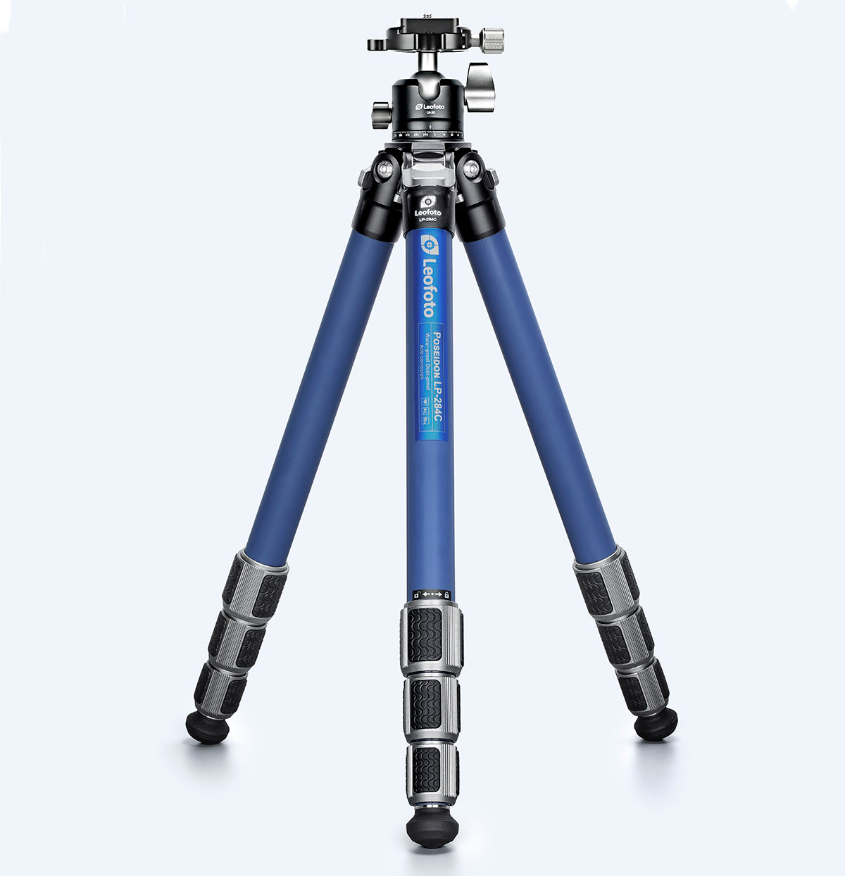 Leofoto LP-284C+LH-30 Poseidon Ocean Tripod with Ballhead | Anti-Corrosion with Titanium Foot Spike