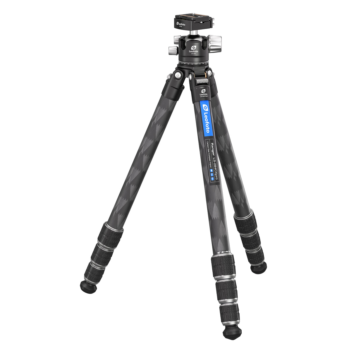 Leofoto LS-324CXPRO X Version Ranger Series Tripod + Ballhead Set | Water-Resistant and Improved Carbon Fiber