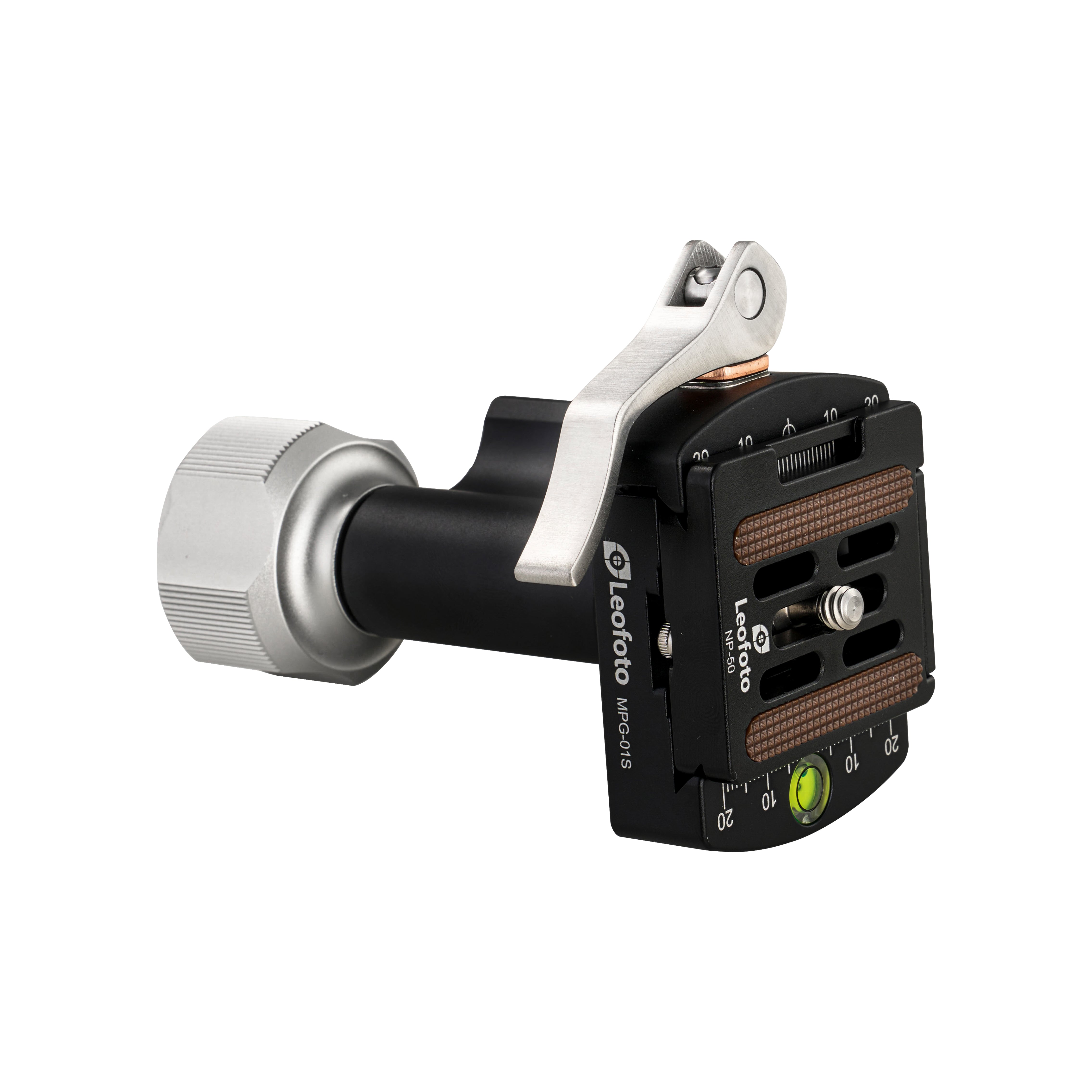 Leofoto MPG-01 Series Monopod Head Side Mount | 360° Tilting