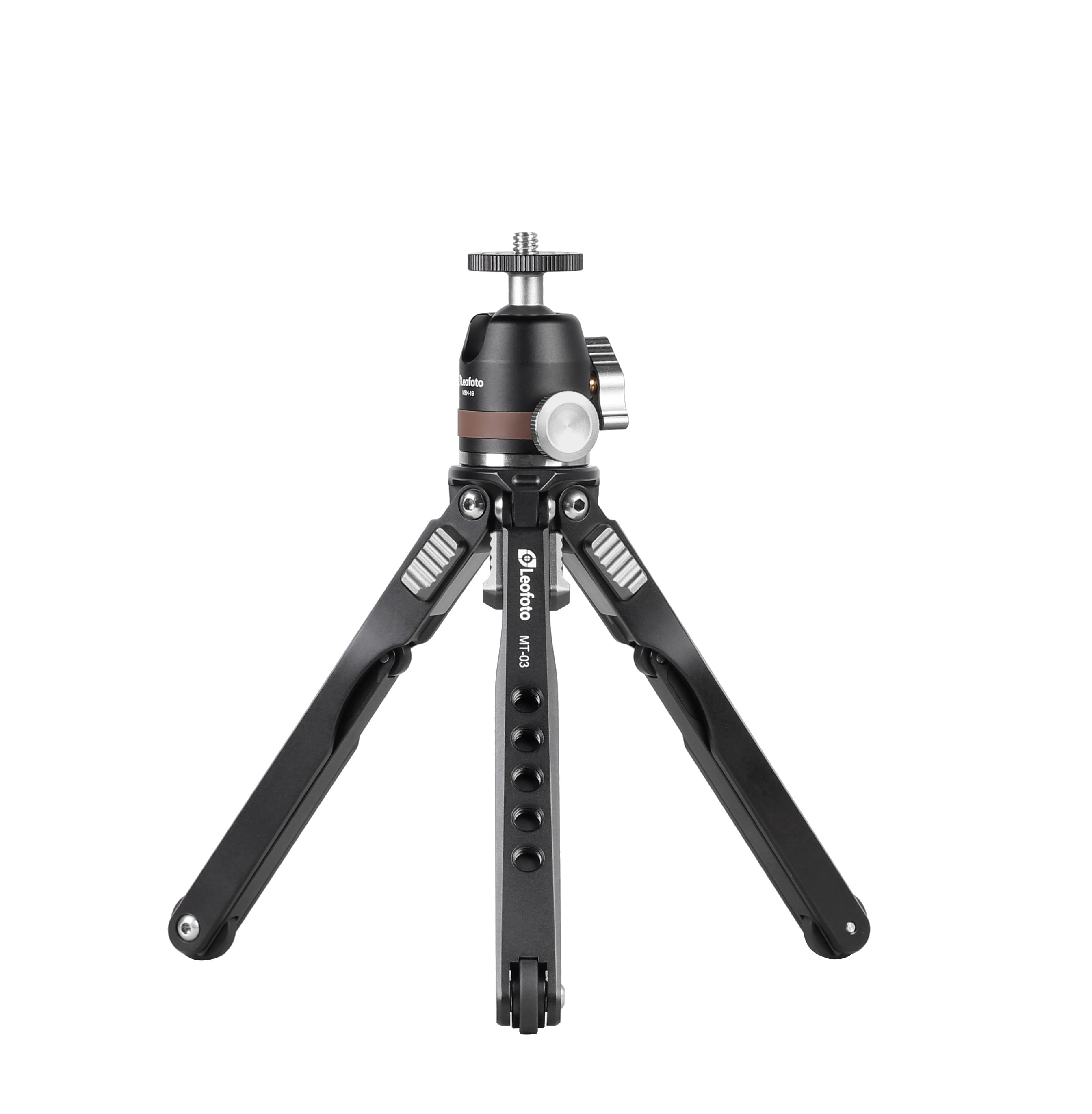 Leofoto MT-03+MBH-19 Spider Folding Table Mini Tripod & Ballhead w/Bag