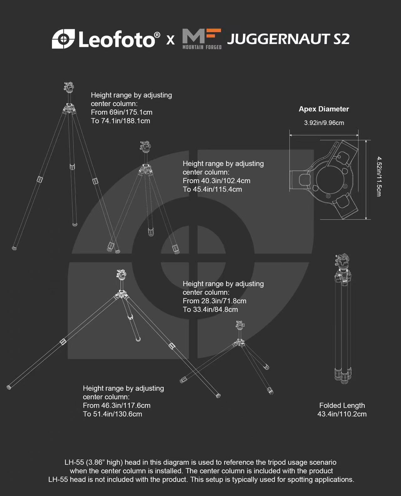 Leofoto X Mountain Forged Juggernaut S2