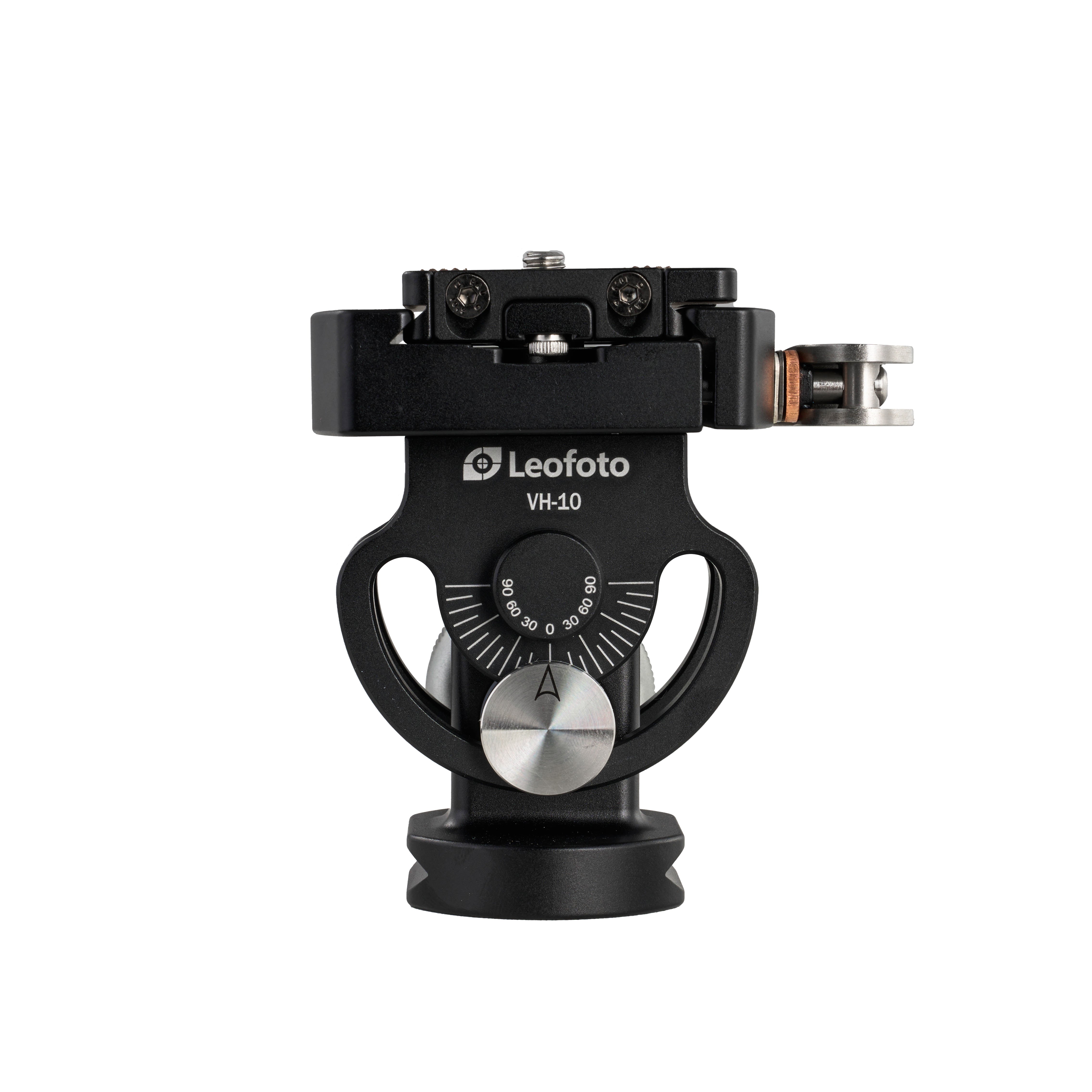 Leofoto VH-10LR 2-Way Monopod Head | Arca Compatible Lever Clamp