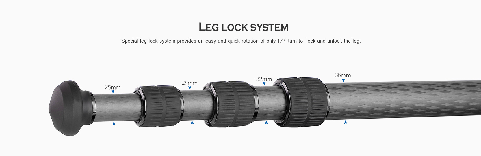 Leofoto LS-364C X Version Ranger Series Tripod