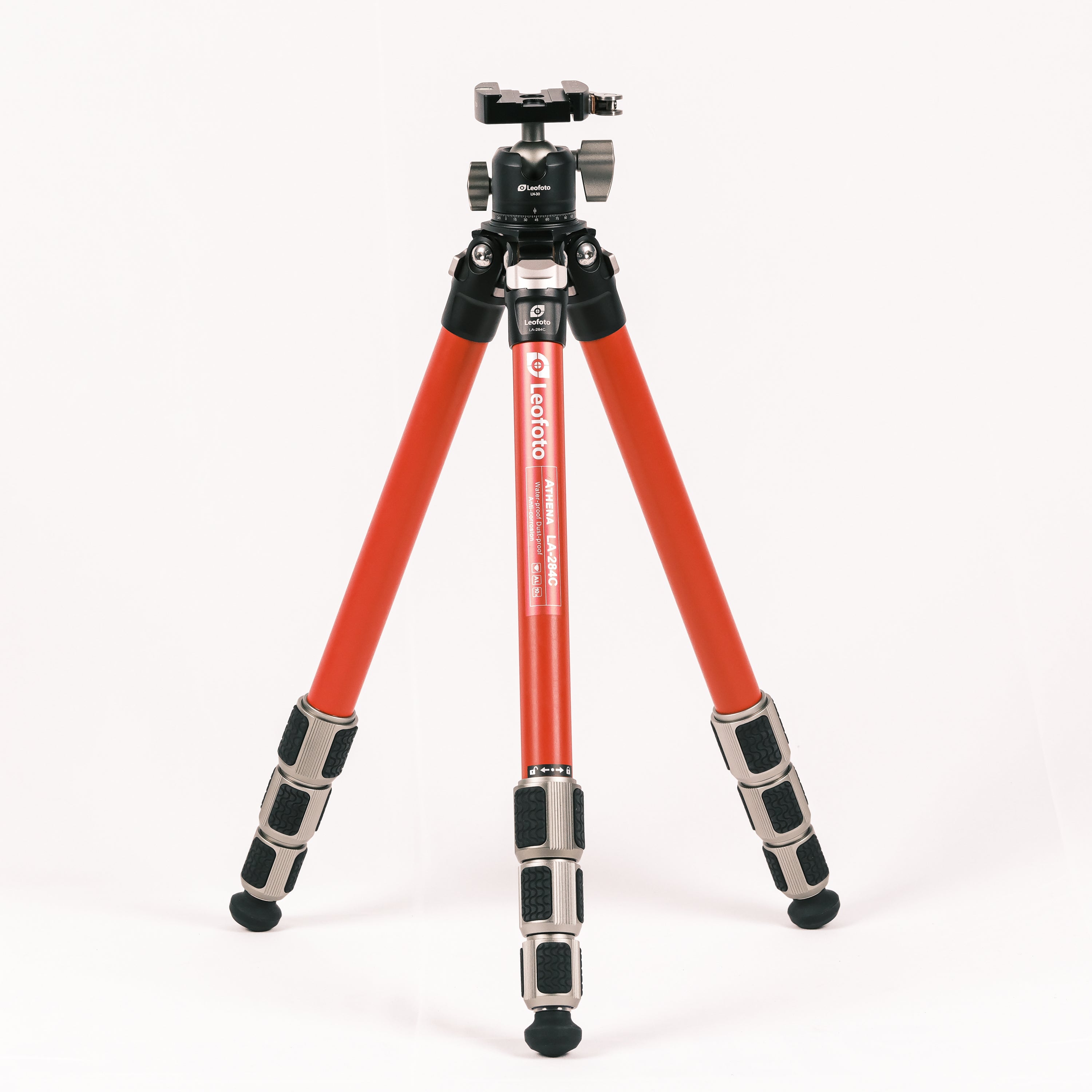 Leofoto LA-284C+LH-30/LR Athena Ocean Tripod with Ballhead | Anti-Corrosion with Titanium Foot Spike