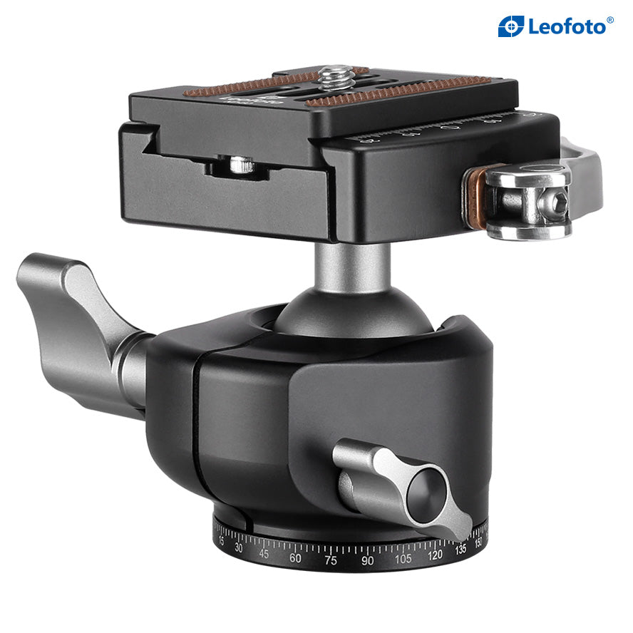 Leofoto LH-30LR Ball Head with LR-50 Lever-Release Clamp | Arca Compatible