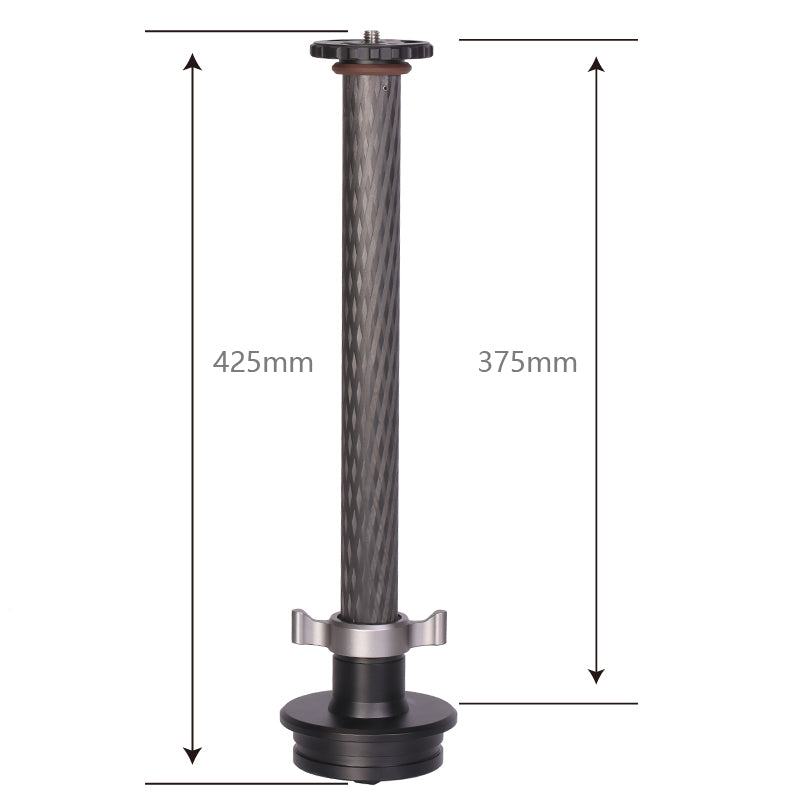 Leofoto DC-364C/ DC-404C Carbon Fiber Center Column for 75mm/100mm Bowl Tripods