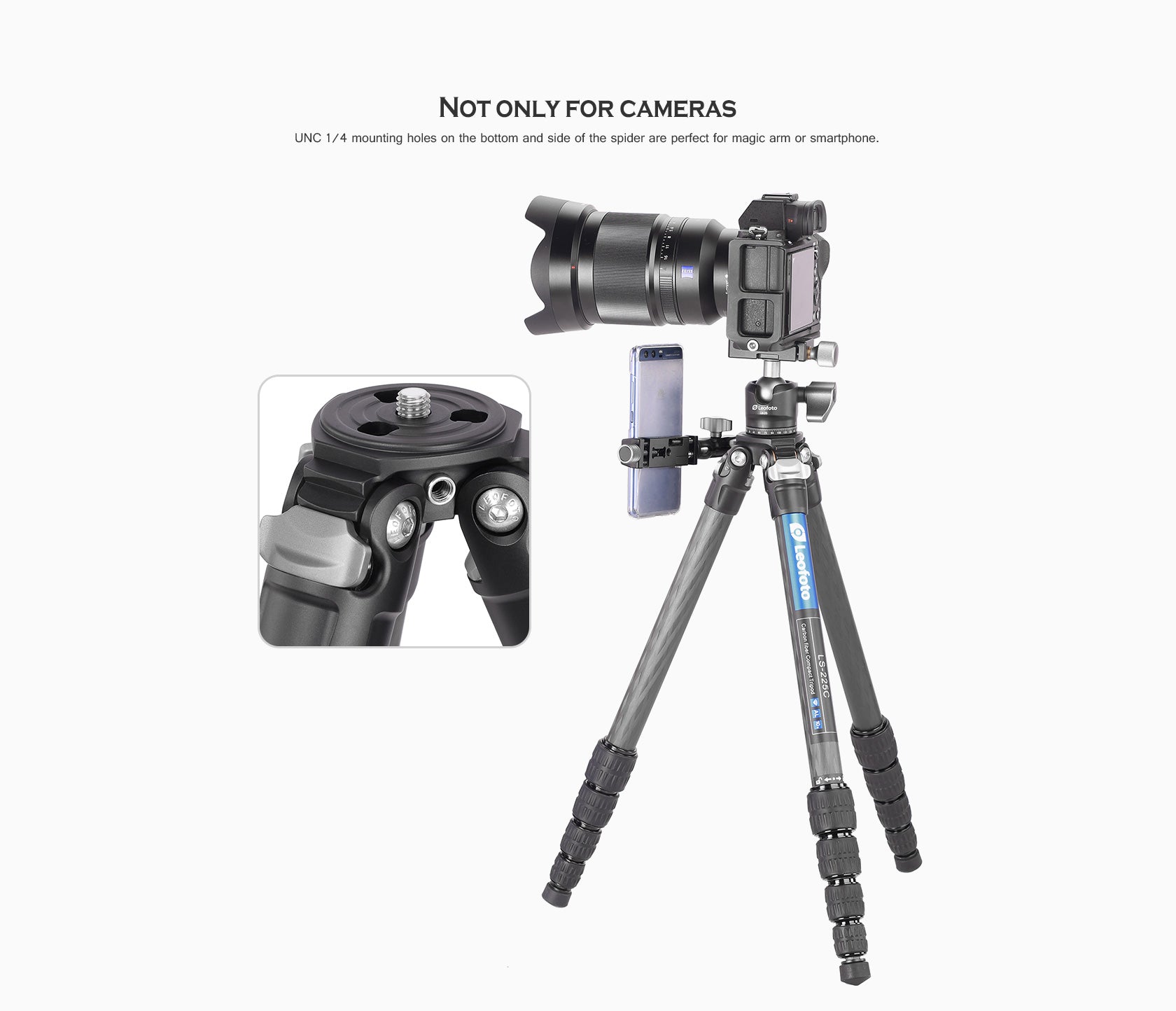 Leofoto LS-225C Ranger Series Tripod Set