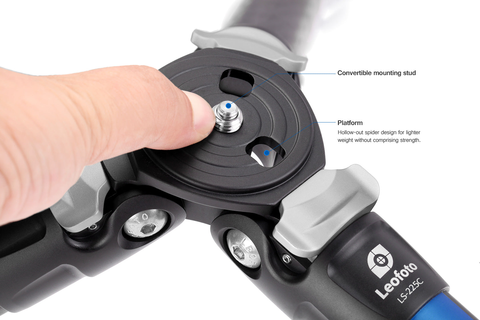 Leofoto LS-225C Ranger Series Tripod Set