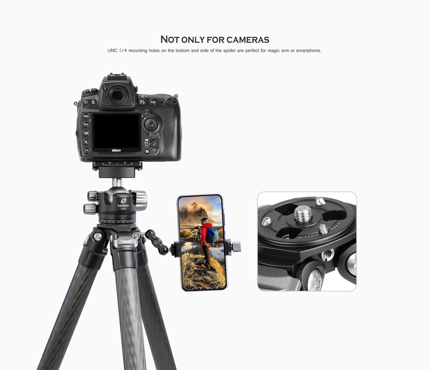 Leofoto LS-325C Ranger Series Tripod Set