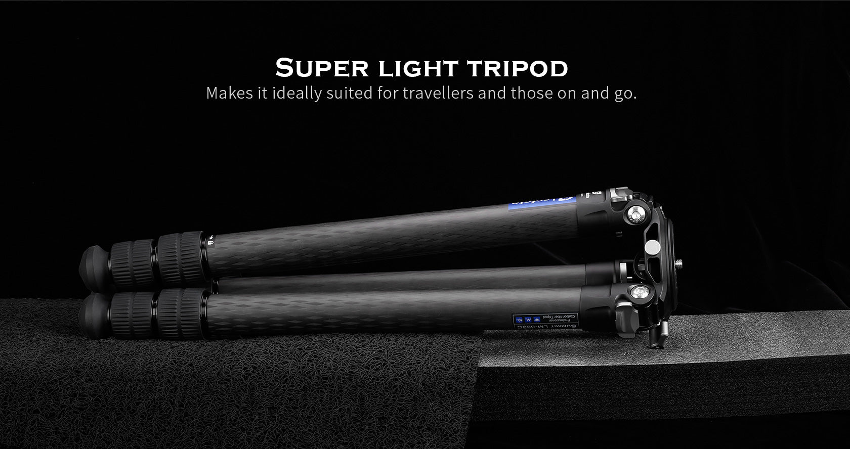 Leofoto LM-323C Tripod with 75mm Video Bowl+Platform and Bag