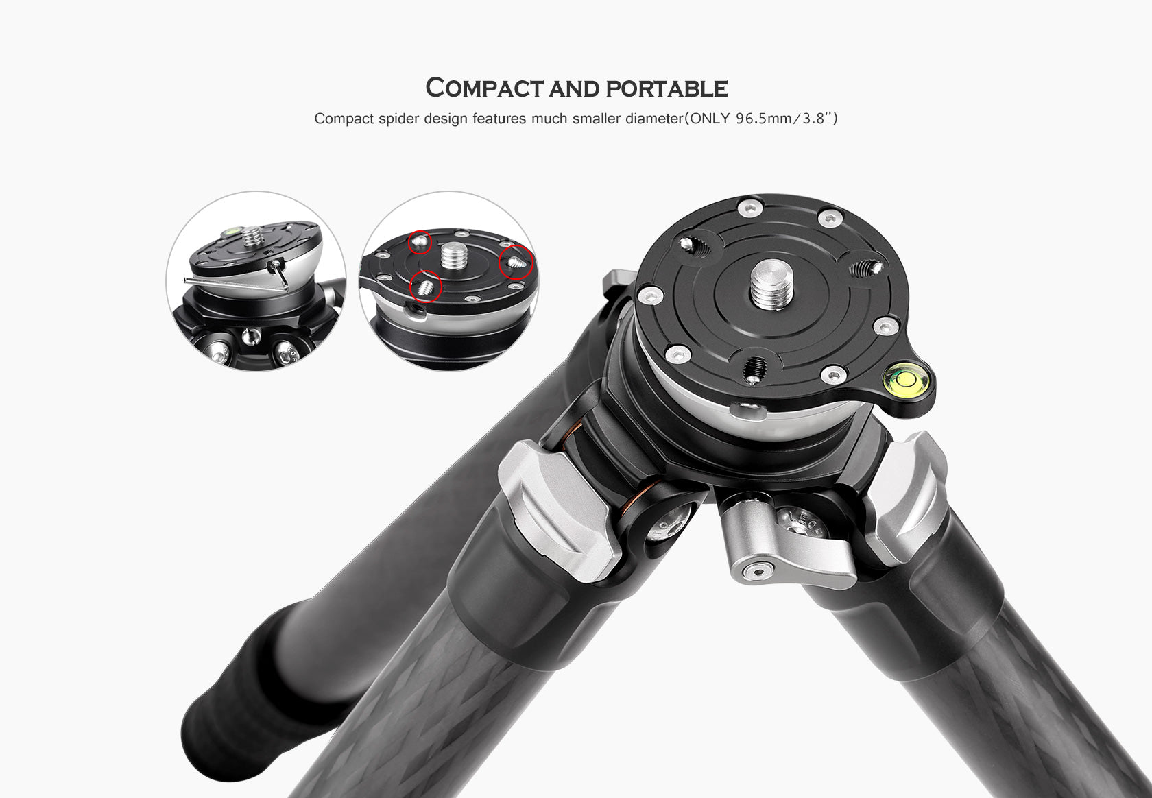 Leofoto LS-324CEX Leveling Ranger Tripod